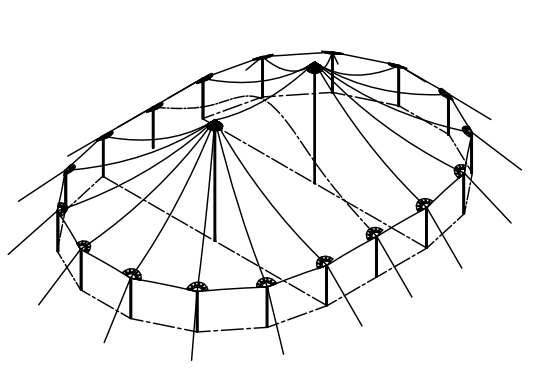 44x63 Sail Cloth Tent