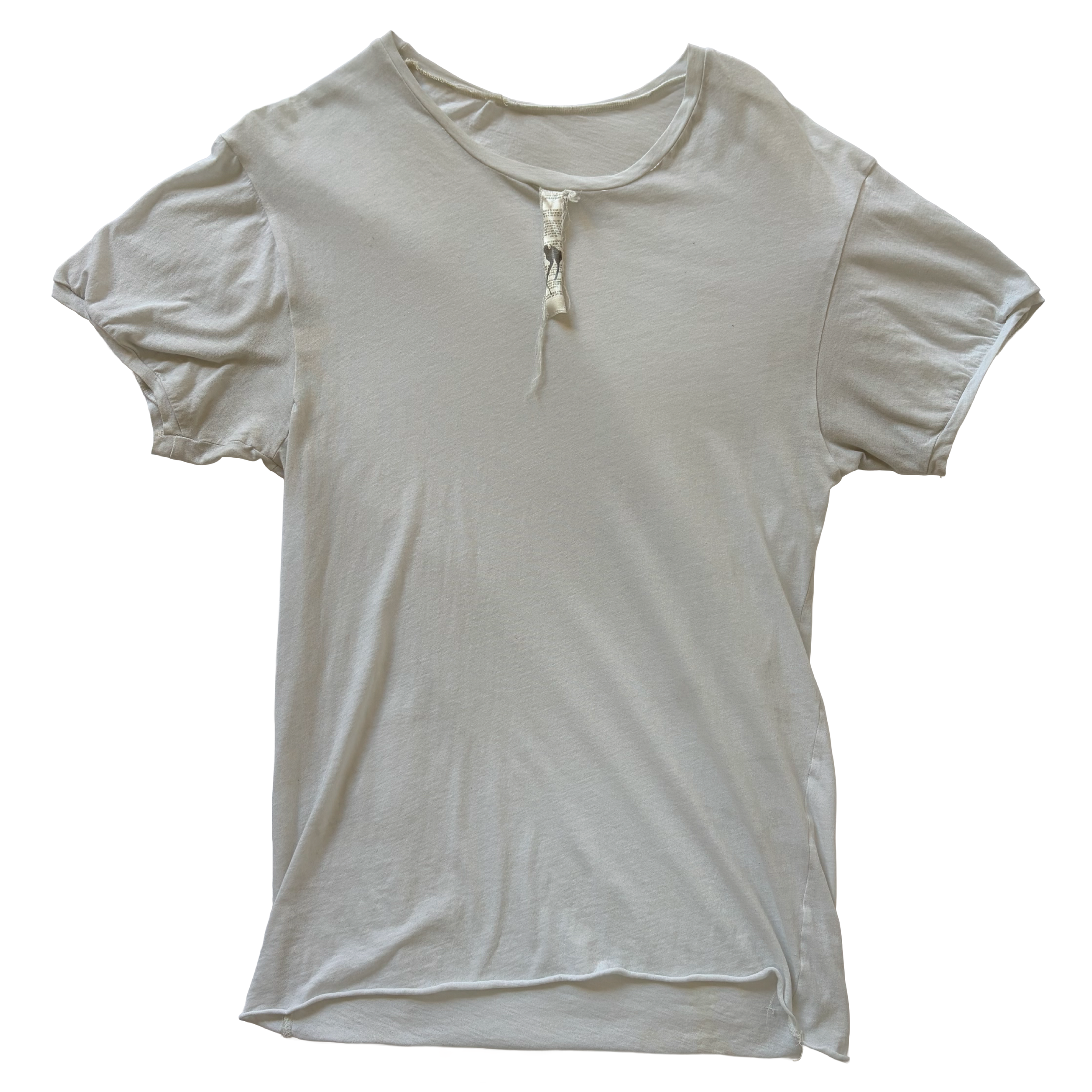 SHEER SILK TAG BABY T-SHIRT