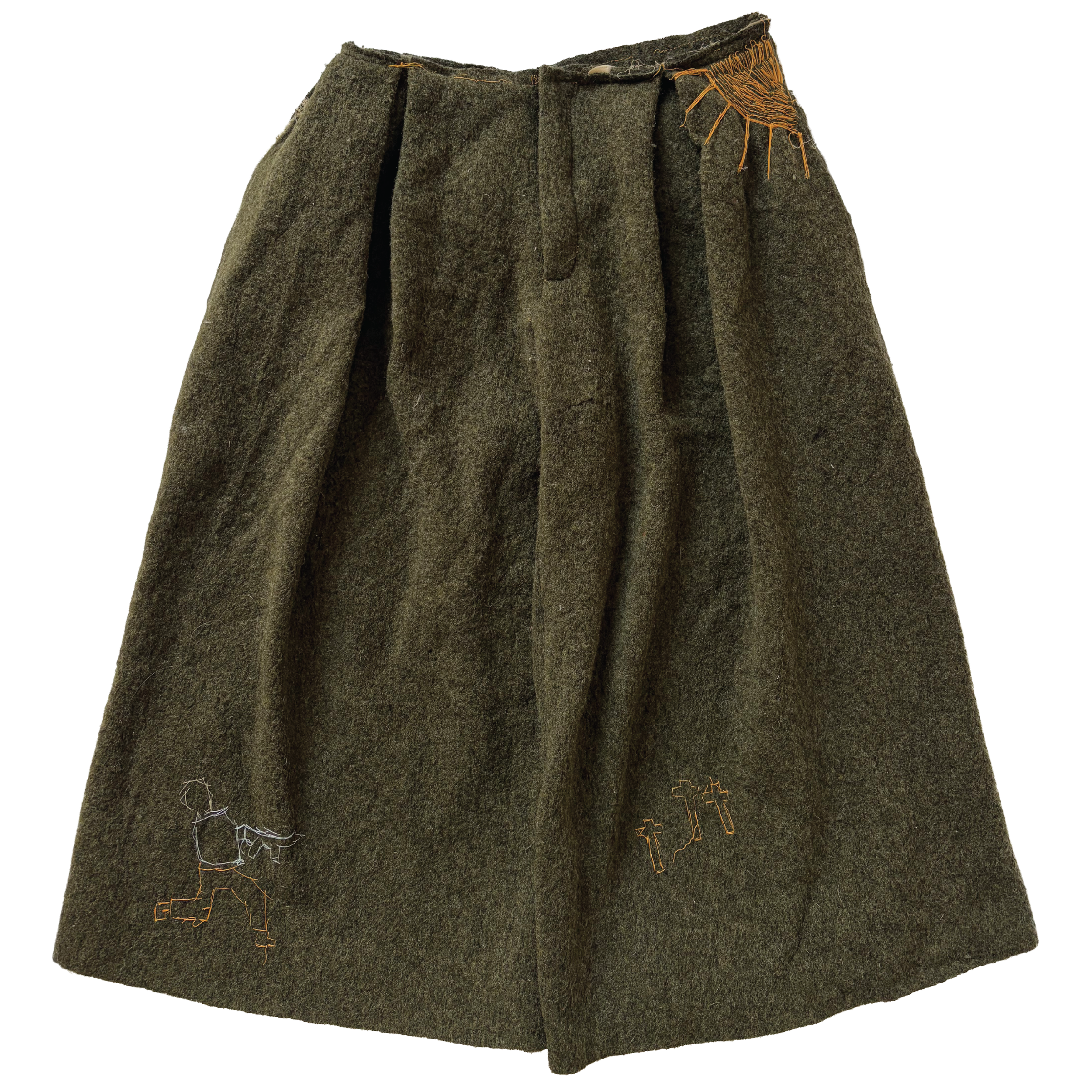 ‘WAR' WOOL PANT