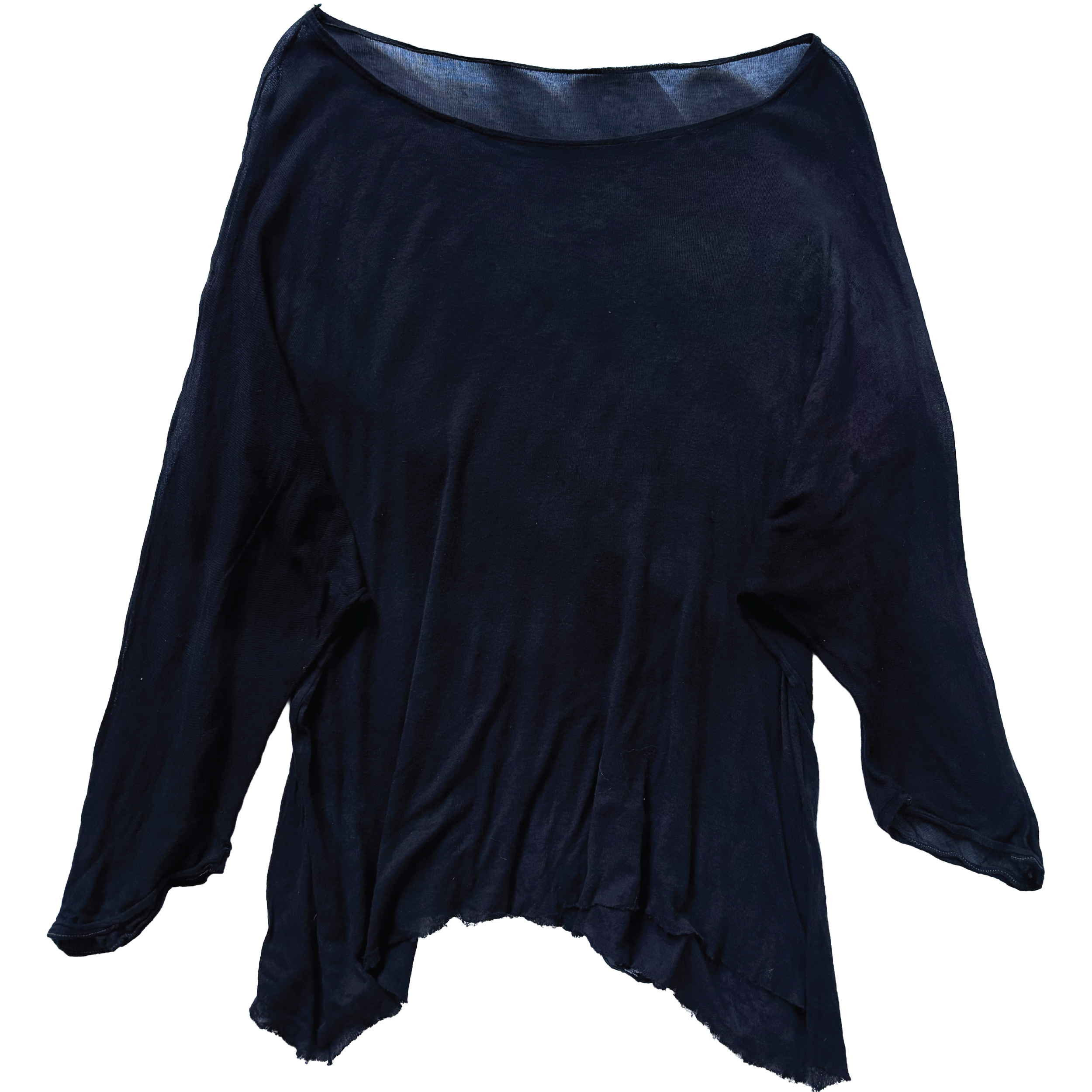 OVERDYED DOLMAN LONGSLEEVE TOP