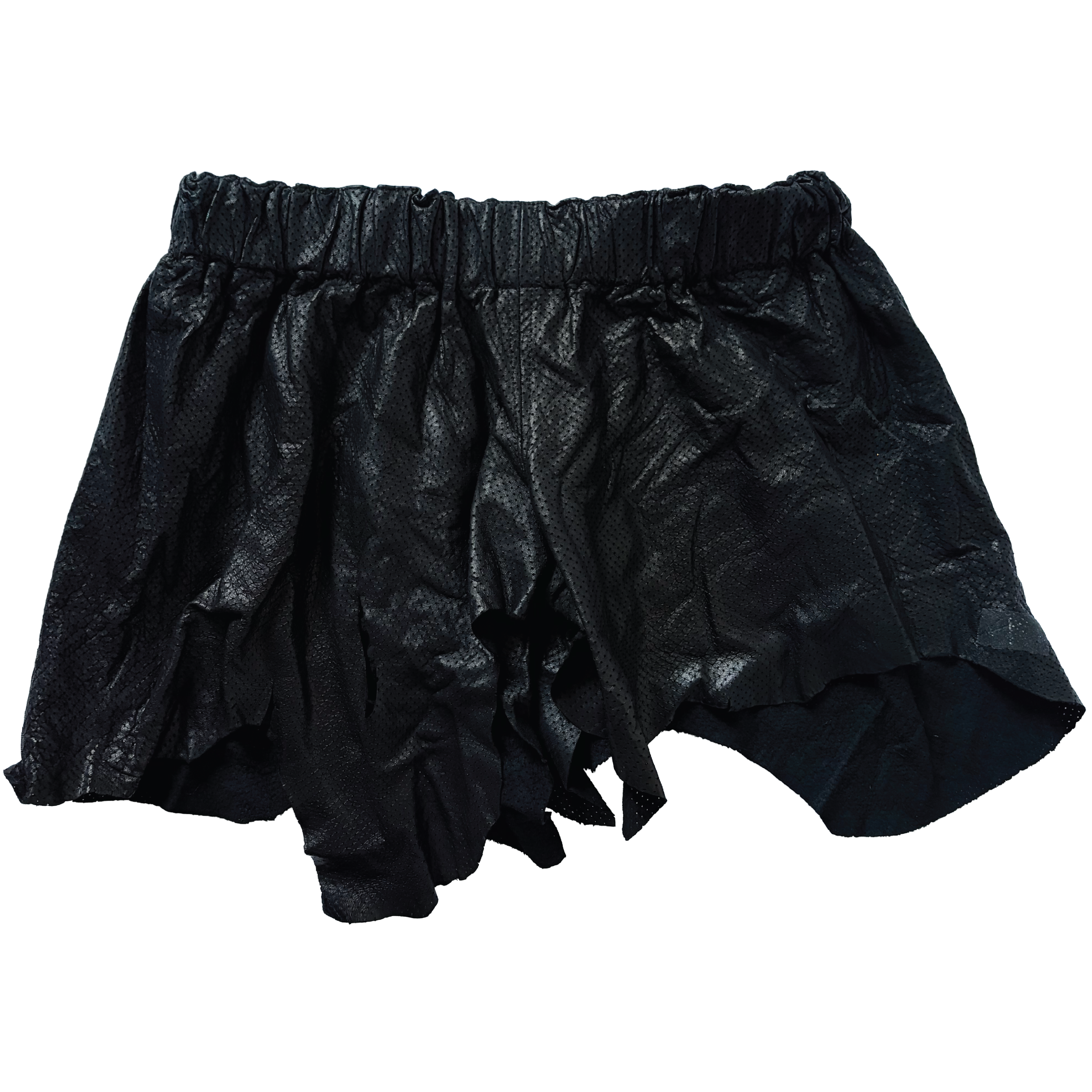 LEATHER ‘GYM’ SHORTS