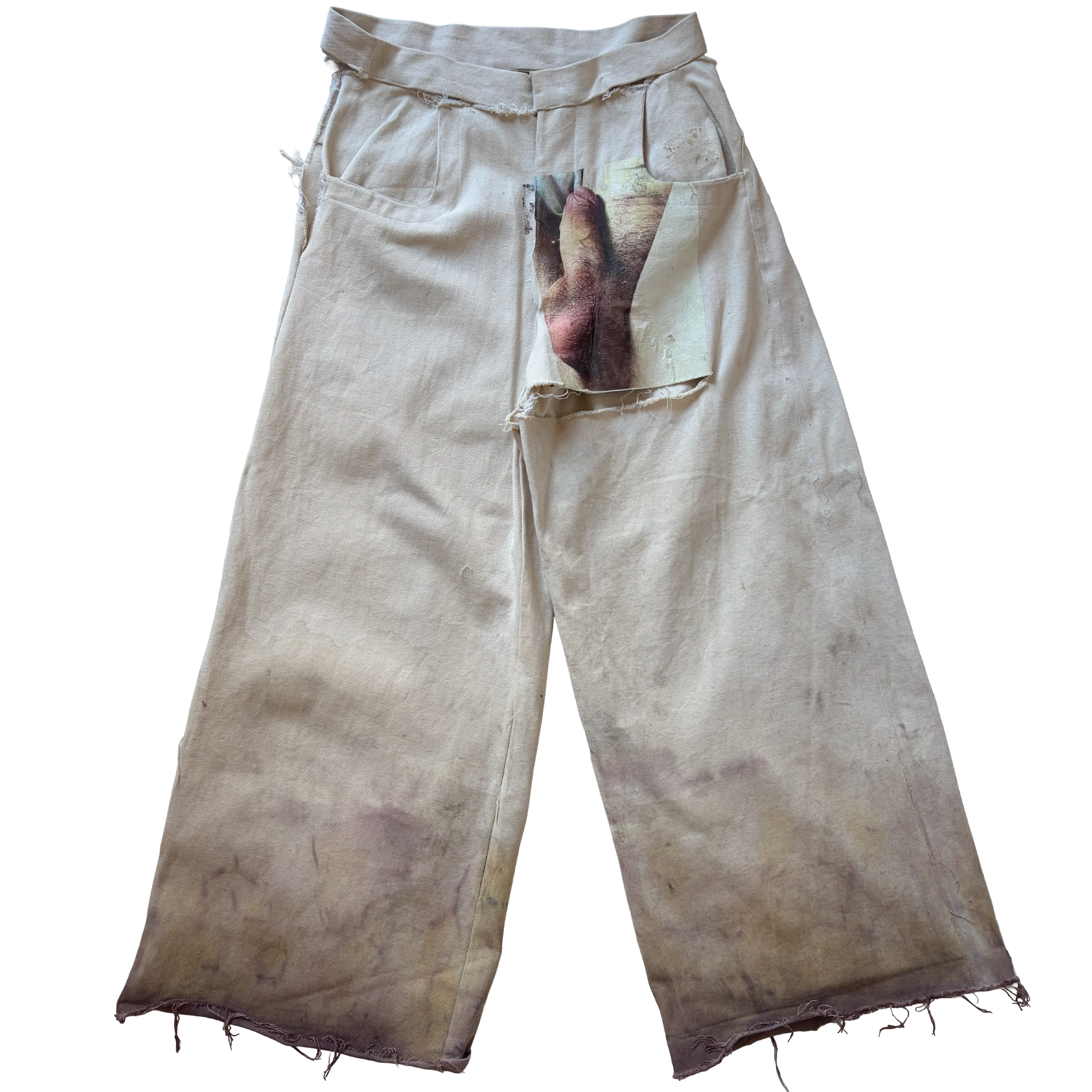 DISTRESSED CRUISING JEAN