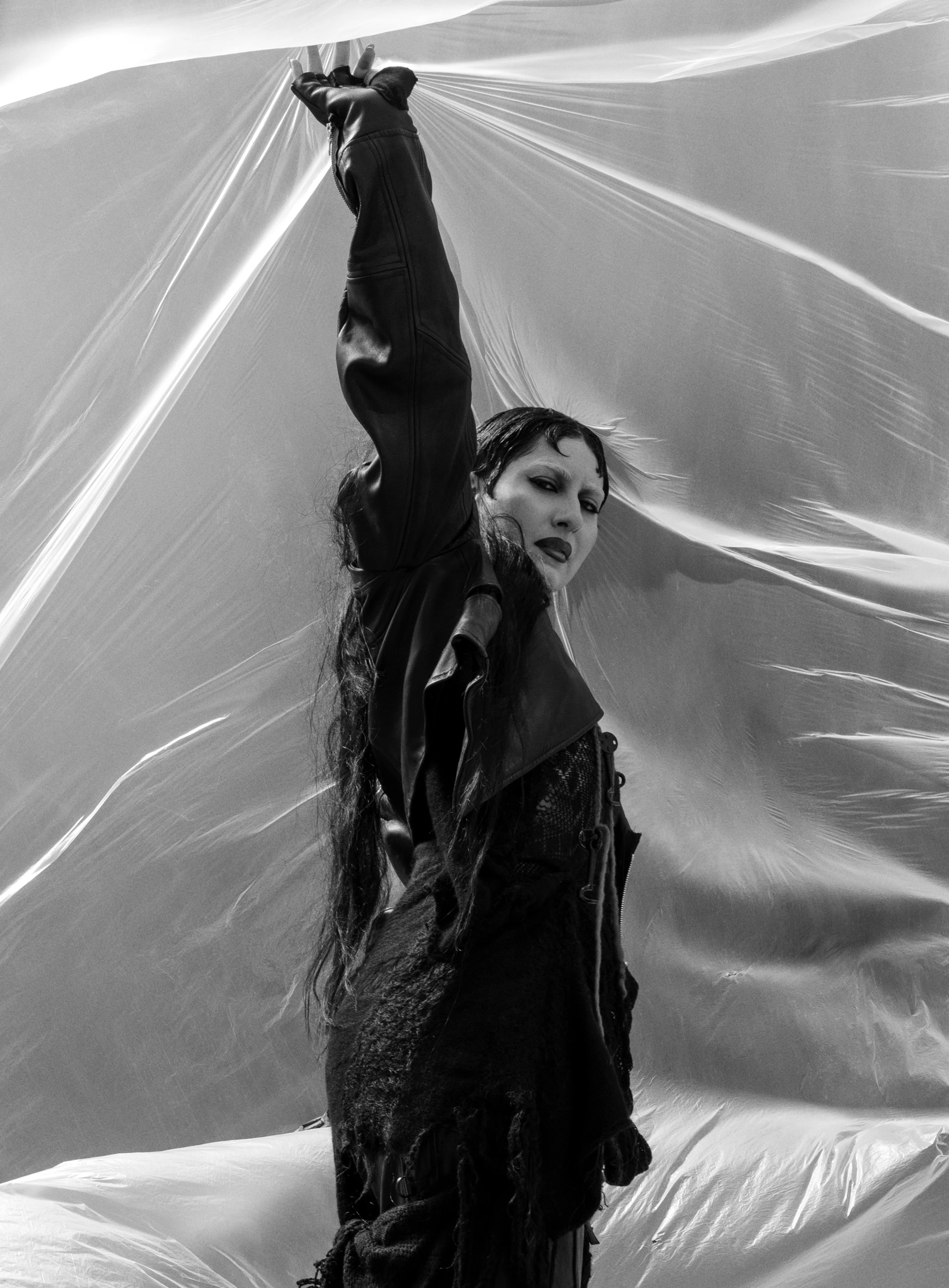 conor o'driscoll for revs magazine leather biker jacket