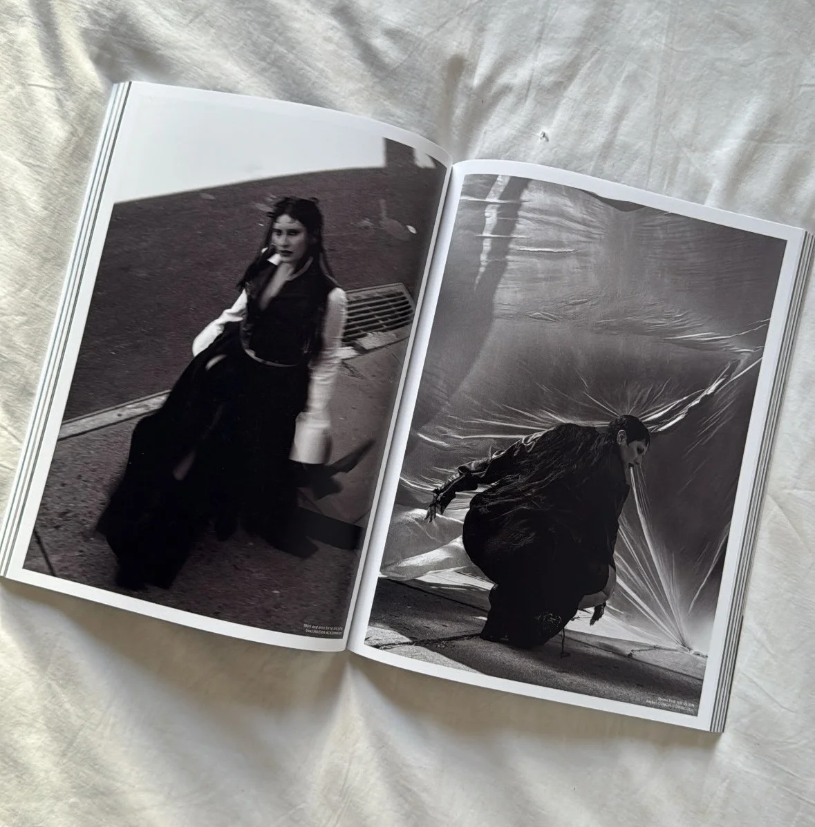 KING WOMAN WEARS CONOR O'DRISCOLL FOR REVS MAGAZINE