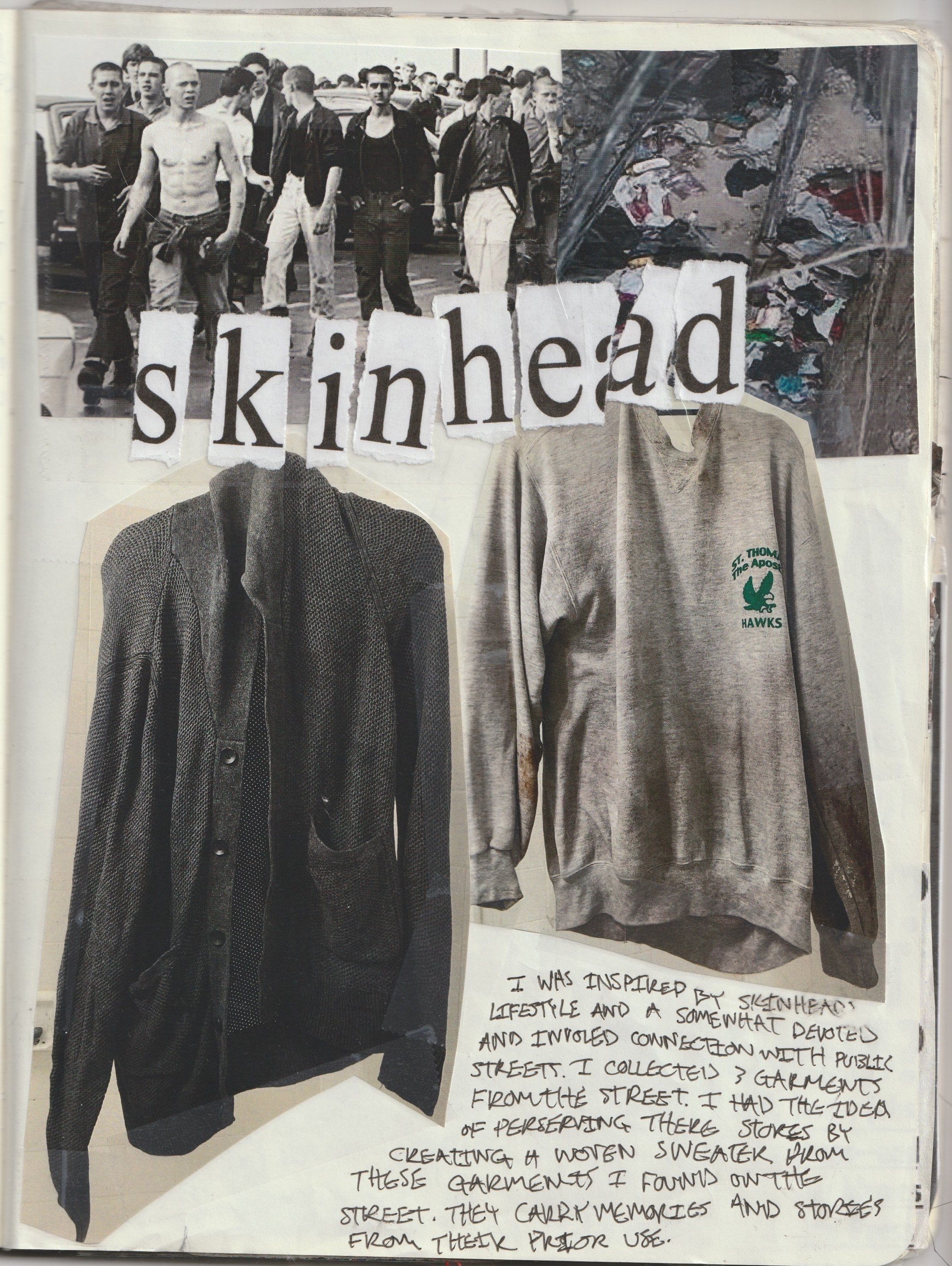 skinhead collection by conor odriscoll. inspired by the lifestyle of 1960s skinhead of london