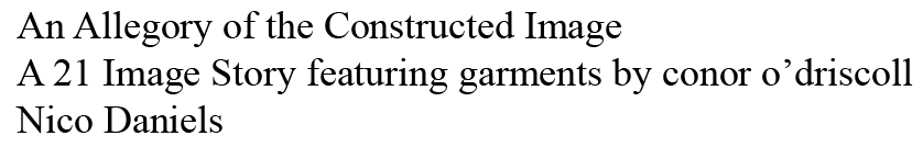 conor o’driscoll conor odriscoll safety pin garment. new york atelier runway fashion designer parsons graduate. 2026 nico daniels