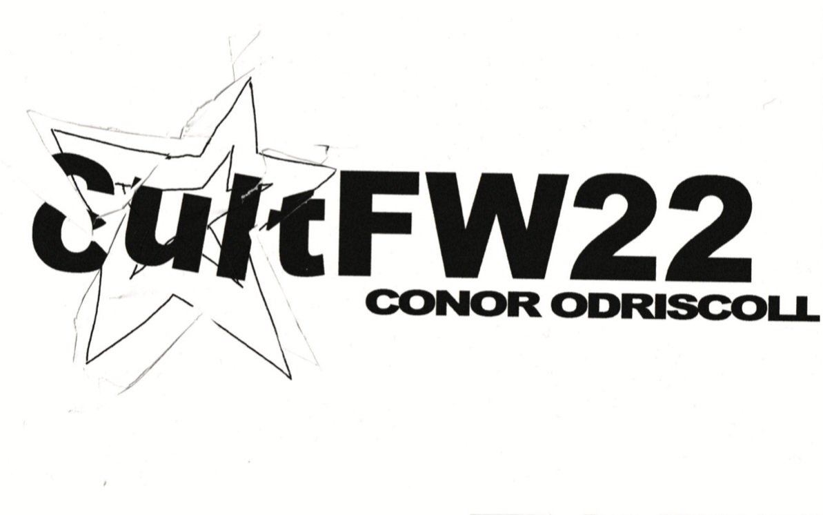 Cult collection by conor odriscoll fall winter 2022 collection parsons fashion design lookbook archive portfolio