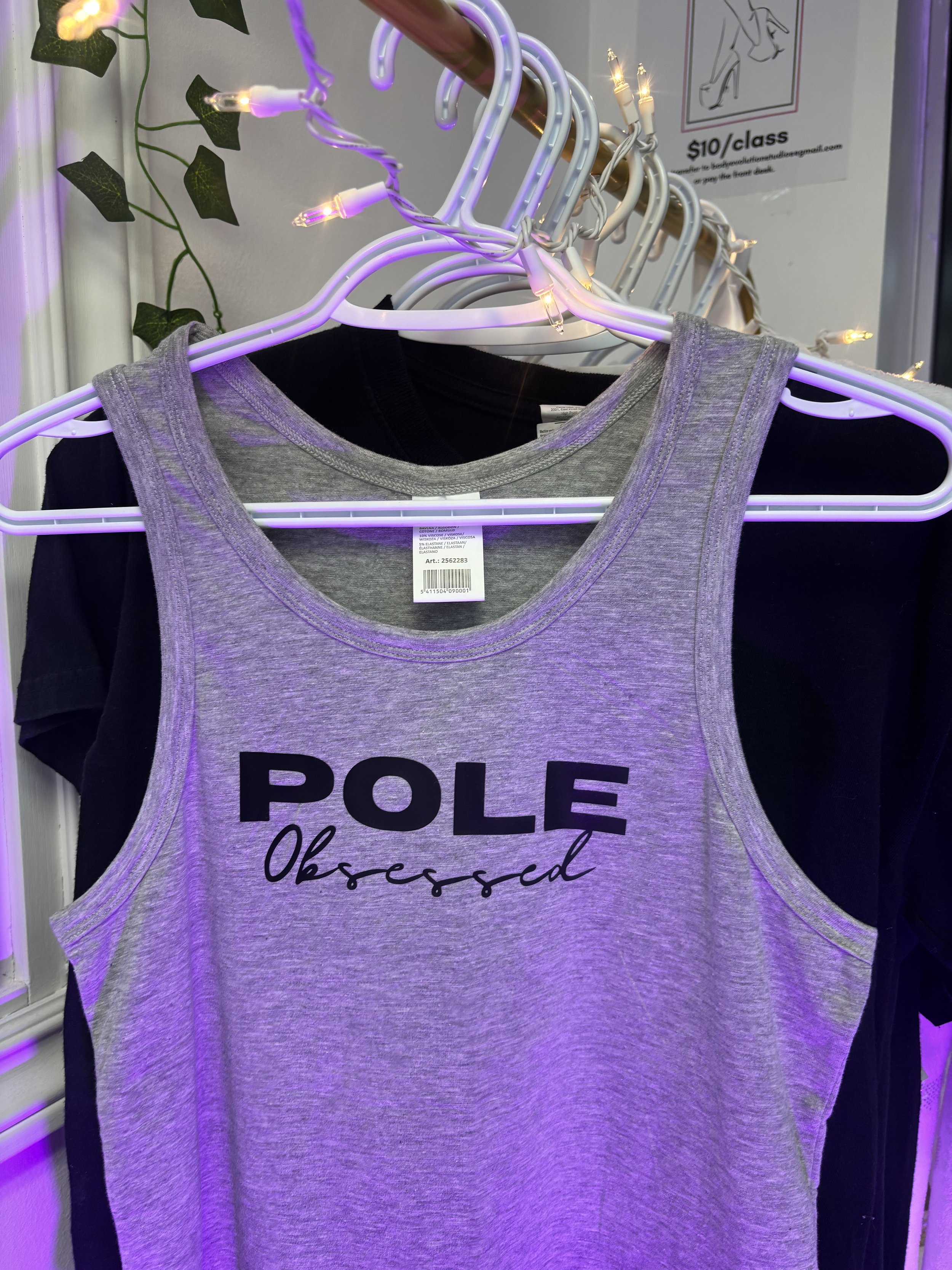 Pole Obsessed Tank – Grey (Medium)