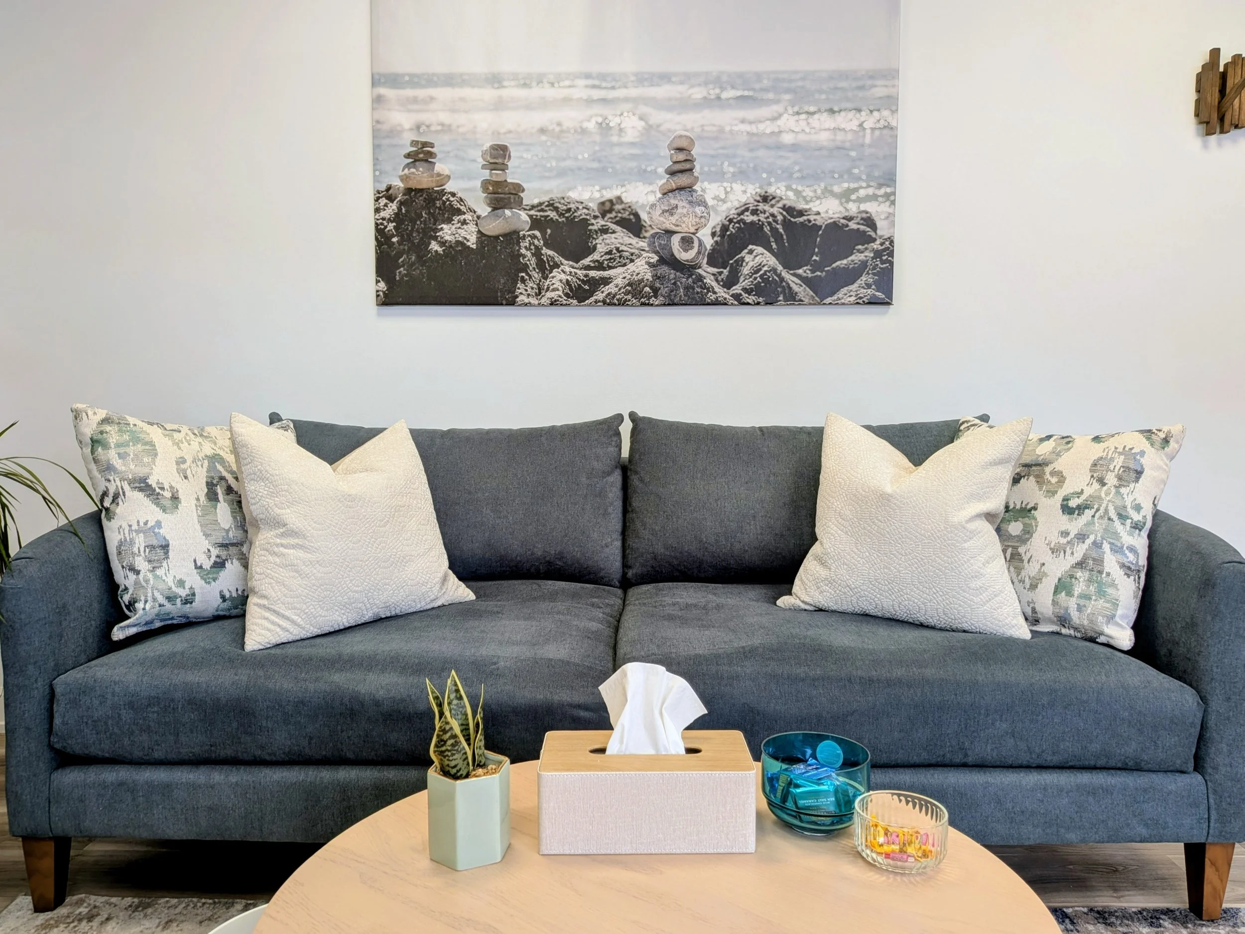 Tania Rivers Psychotherapy office couch