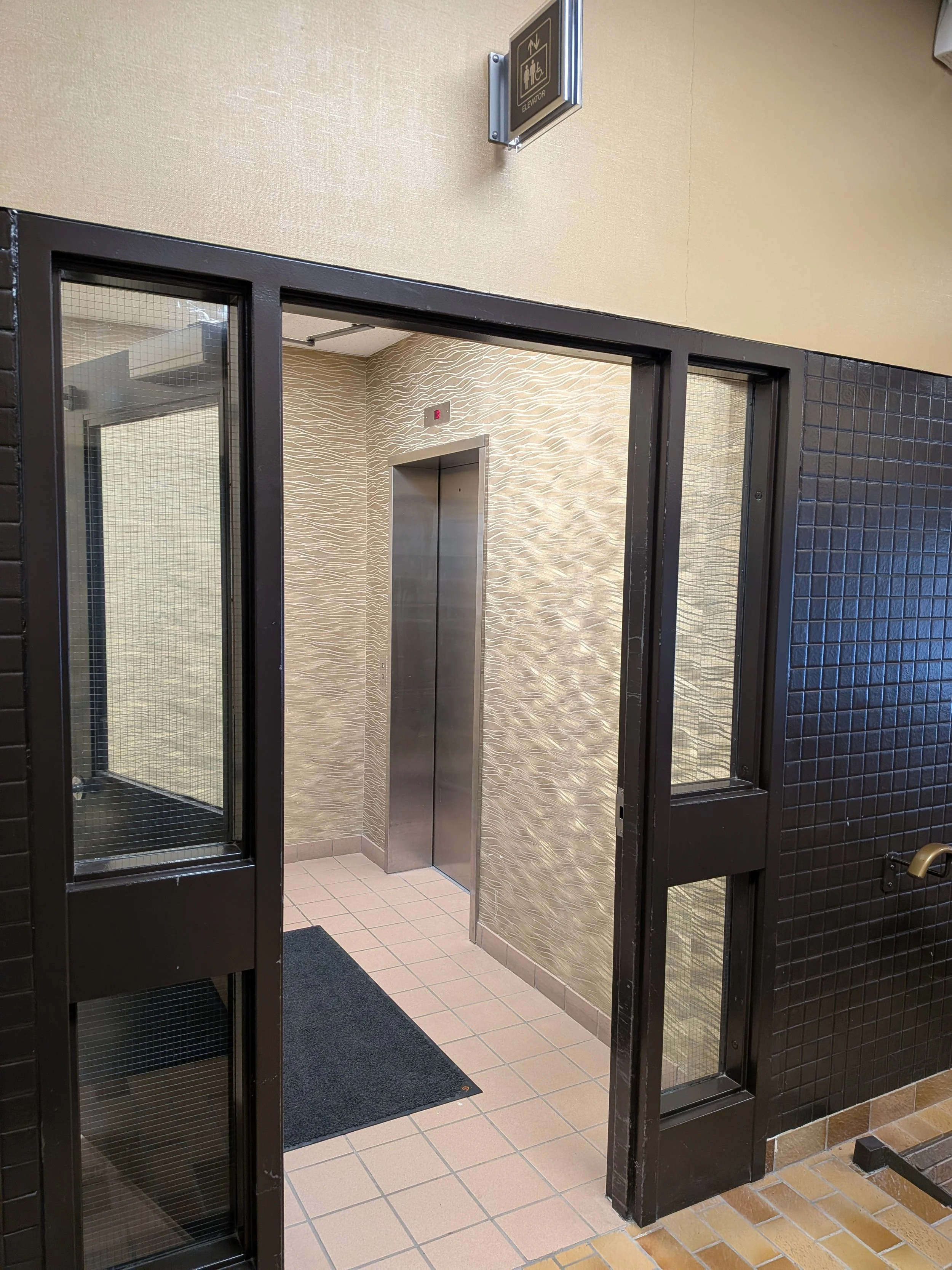 My office is adjacent to where the elevator will let you out on on level 3. 