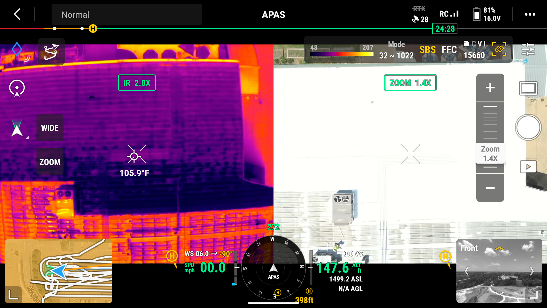 Thermal vs Visual 