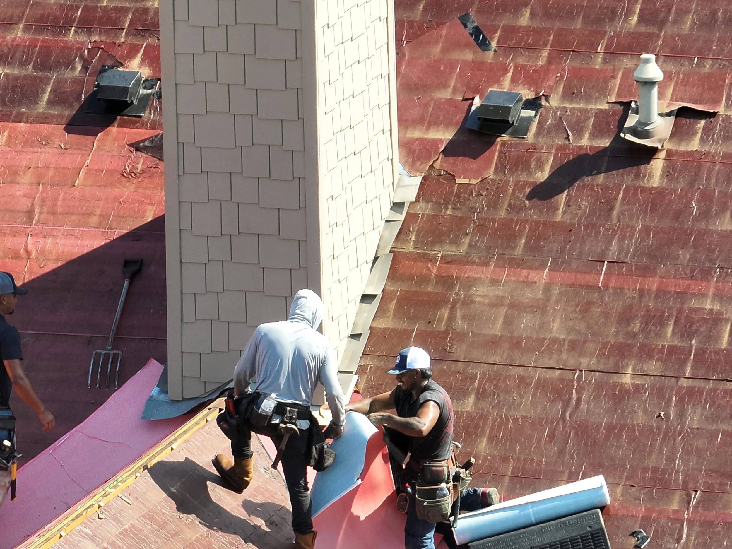Jobsite material handling confirmation. 