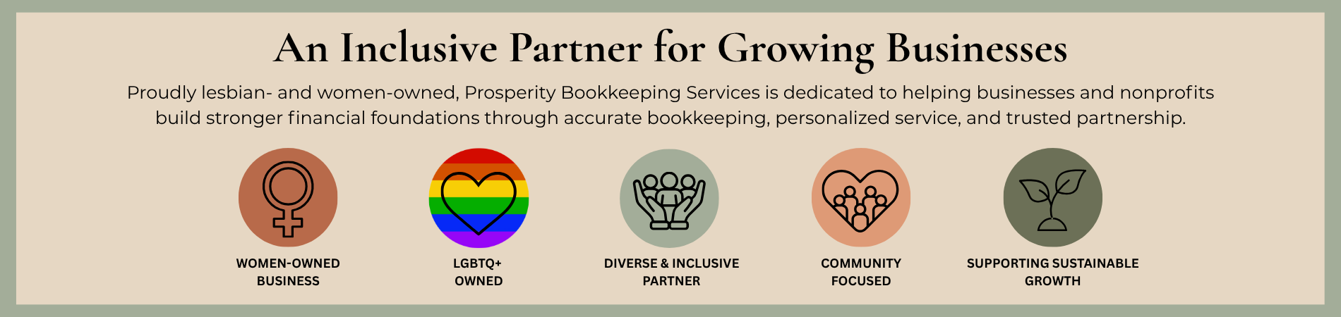 An Inclusive Partner for Growing Businesses, Woman-Owned, LGBTQ+ Owned