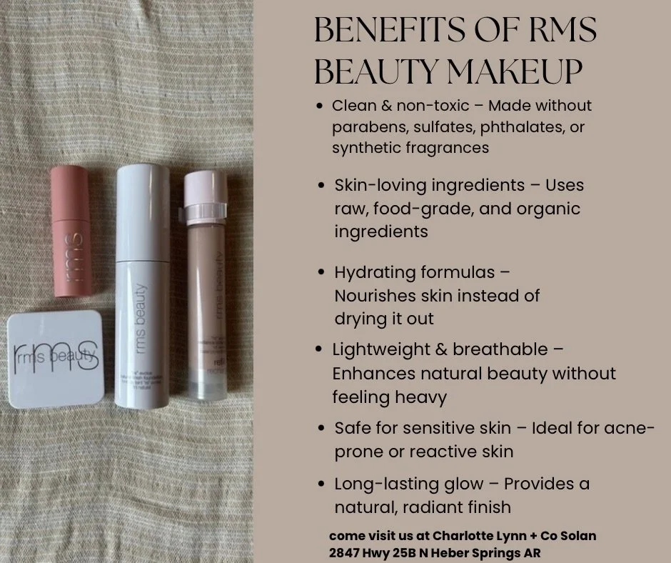 Have you been looking for make up that also actively works like skincare? 
Look no further! RMS beauty available at Charlotte Lynn + Co Salon. ✨

What made us choose RMS? Besides active skincare it&rsquo;s friendly to both young and mature skin. Foun