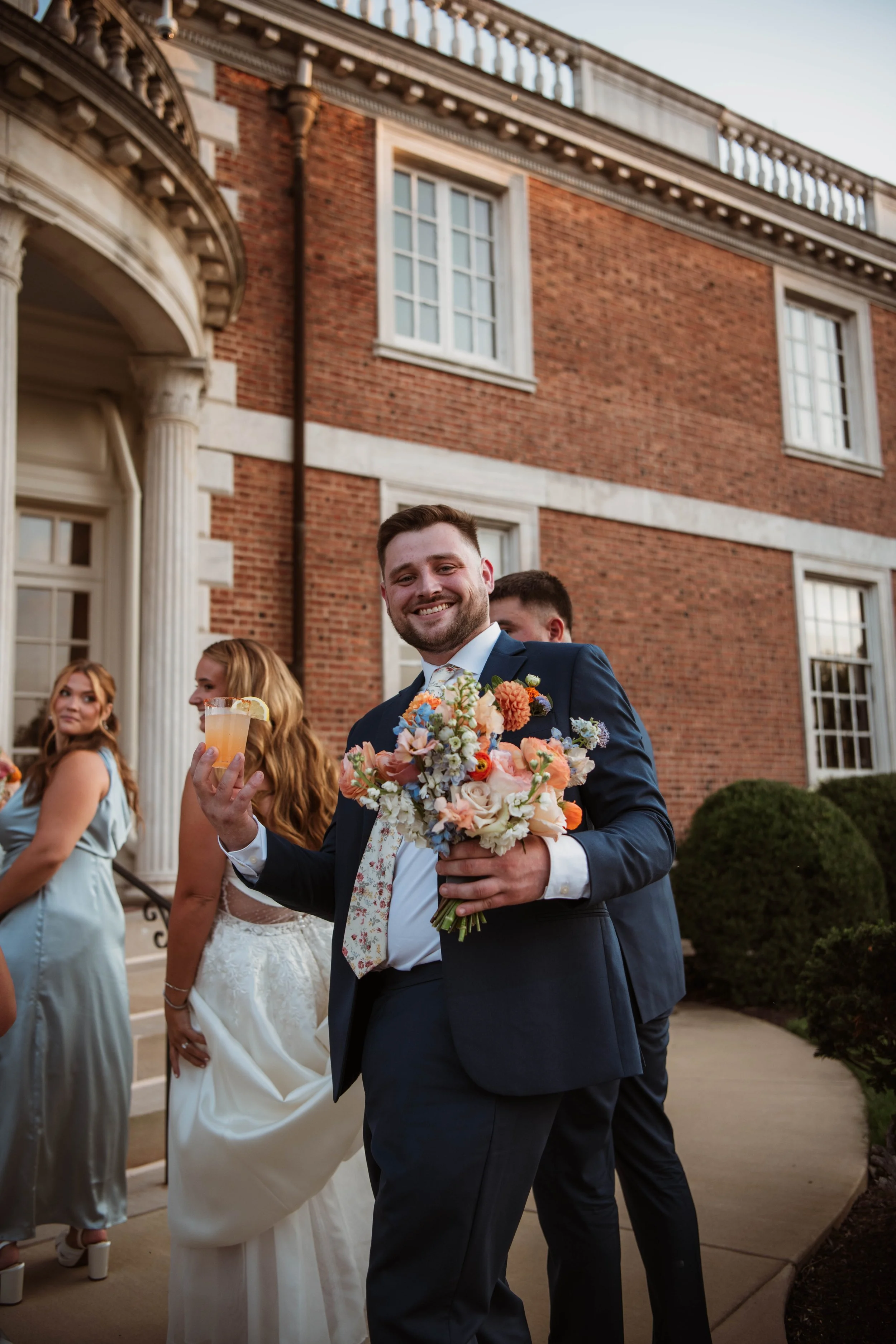 wedding bouquet decor floral flower arrangement mansion at strathmore bethesda maryland