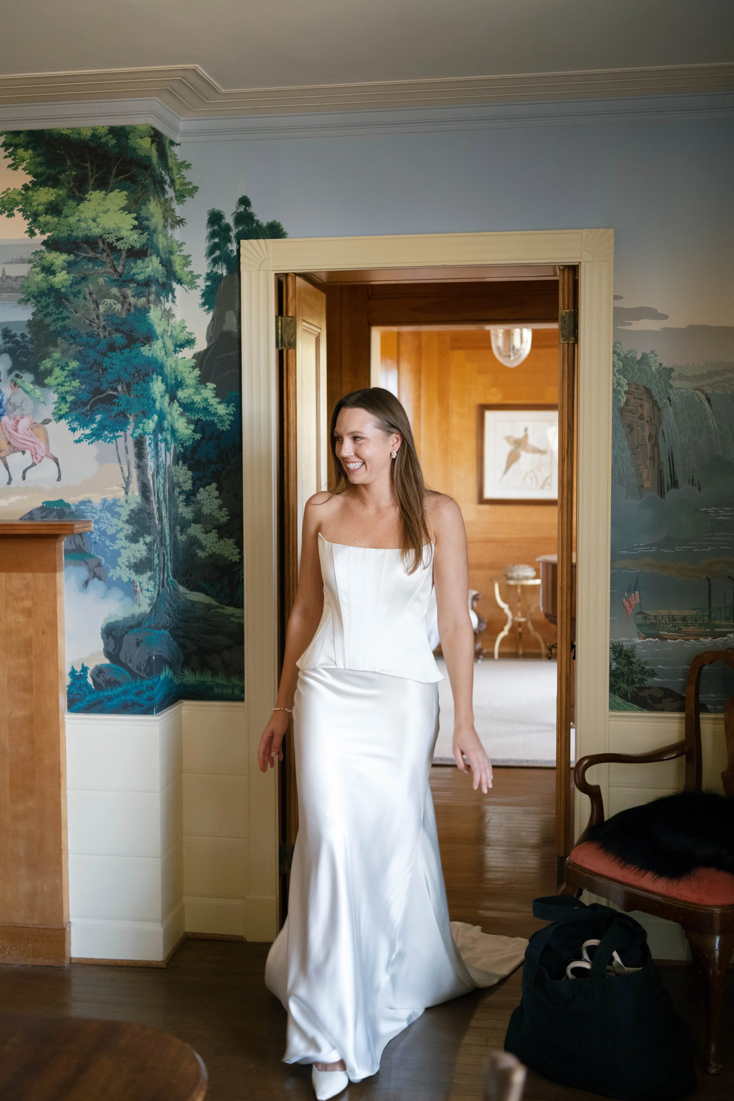 bride autumn wedding goodstone inn and restaurant hunt country virginia