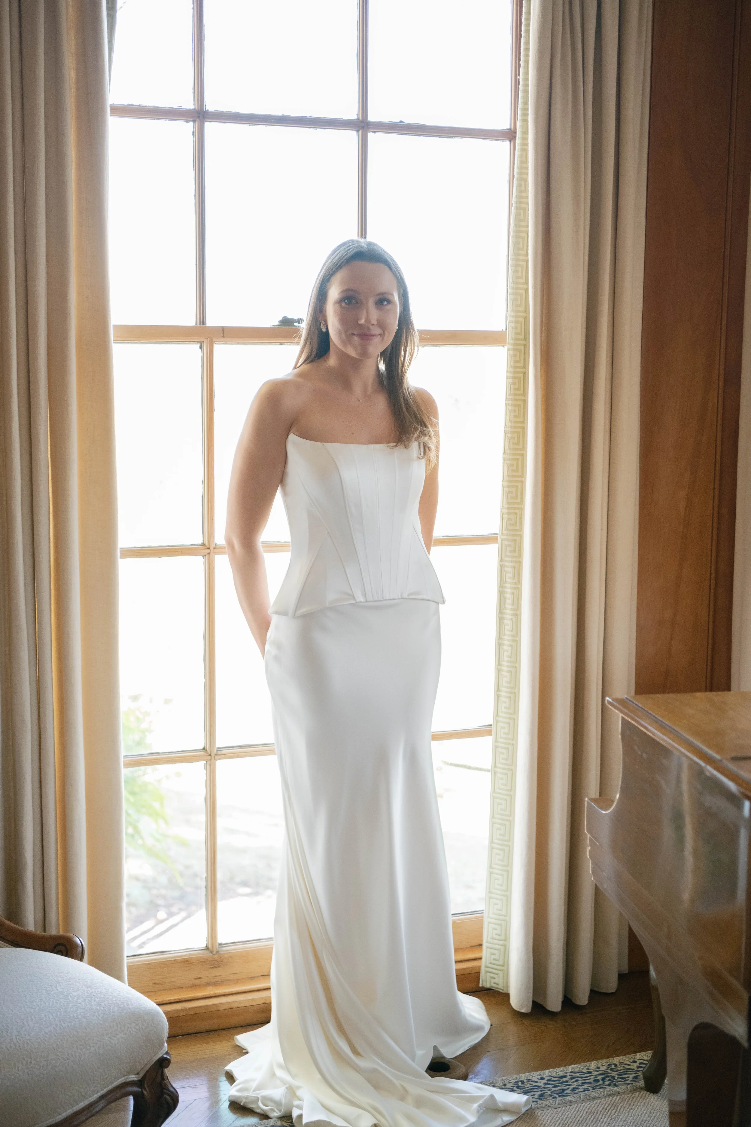 bride autumn wedding goodstone inn and restaurant hunt country virginia