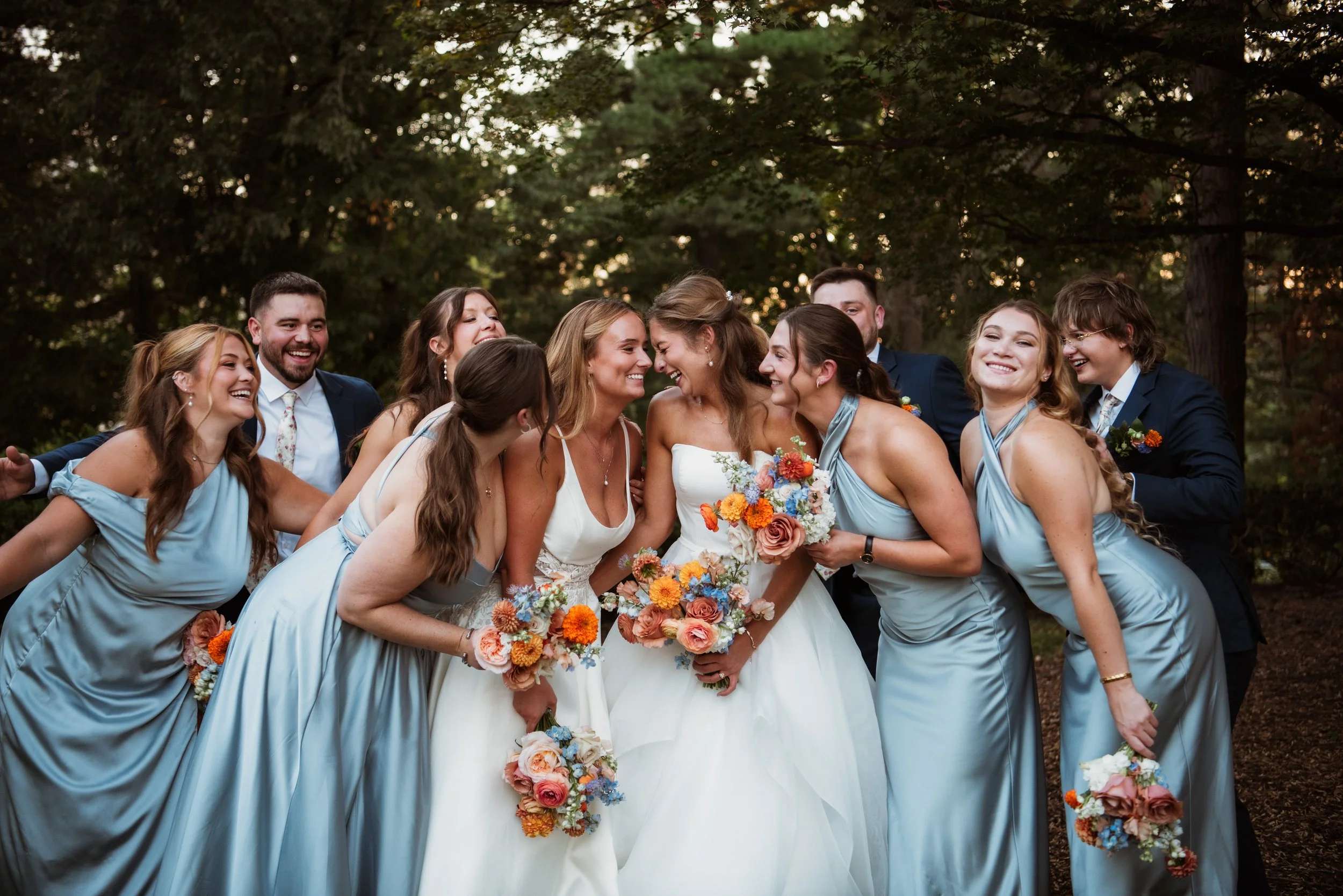 bride wedding party bouquet decor floral flower arrangement mansion at strathmore bethesda maryland