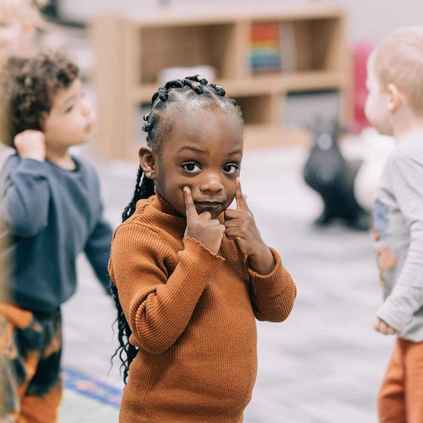 Head, Shoulders, Knees and Toes... 🎶  So much fun during our daily circle time!

#daycare #childcare #preschool #toddler #hiring #teacher #daycareteacher #teachers #earlychildhoodeducation #learn #body #health #anatomy #fun #music #christian #educat