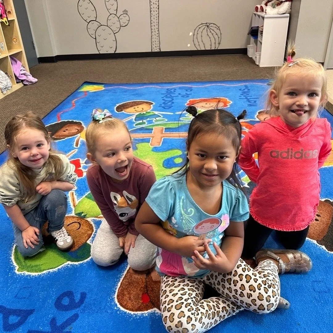 Sweet girls showing their emotions as we learn that God cares about our feelings- all our feelings and emotions! ☺️

#daycare #childcare #preschool #toddler #backtoschool #learning #school #christian #christianeducation #christianchildcare #godcares 