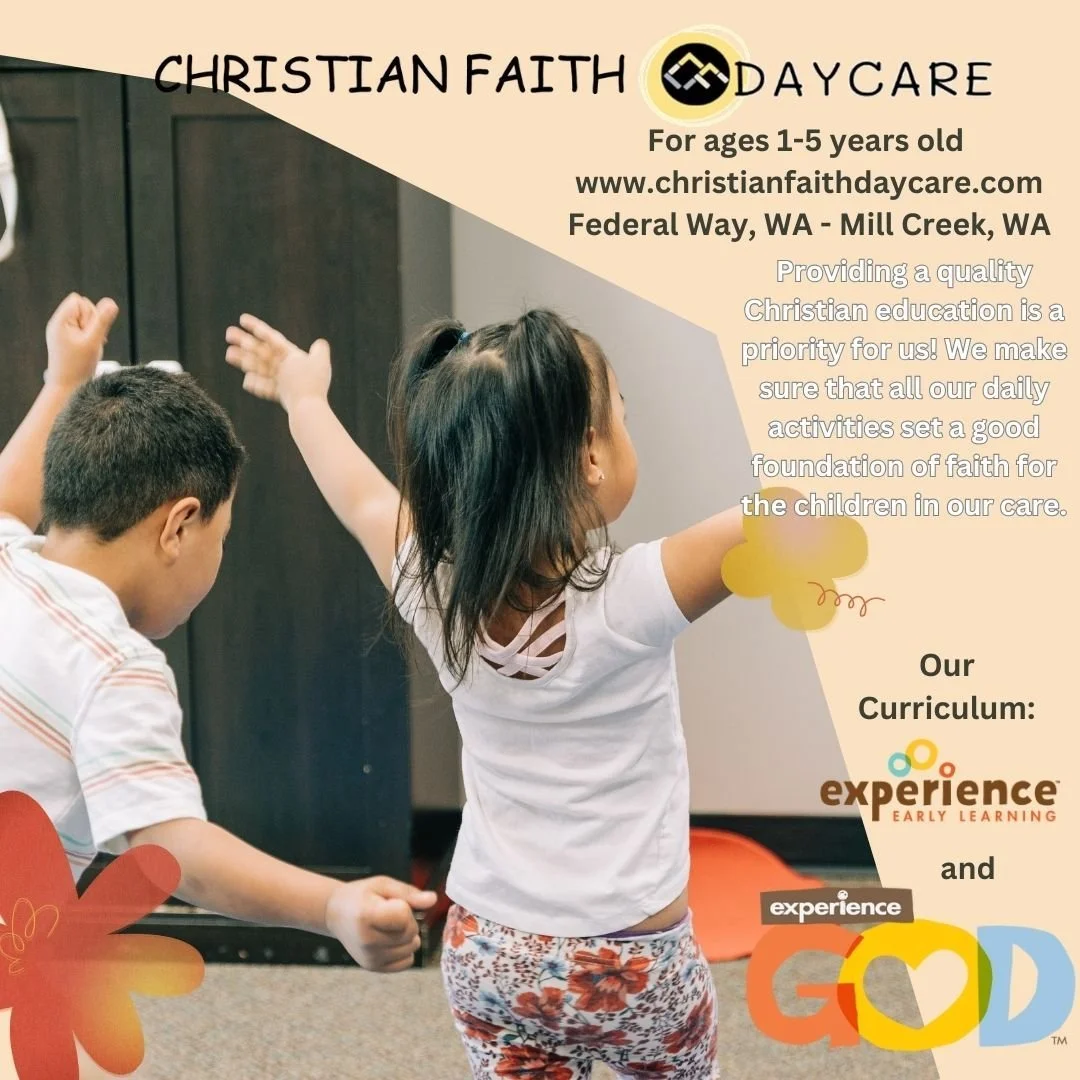 We&rsquo;re excited to announce that we&rsquo;ve started using the Experience Early Curriculum, and we&rsquo;re loving it! 🌟 It&rsquo;s nationally recognized and aligned with WA state standards, ensuring top-notch education for your little ones. We&