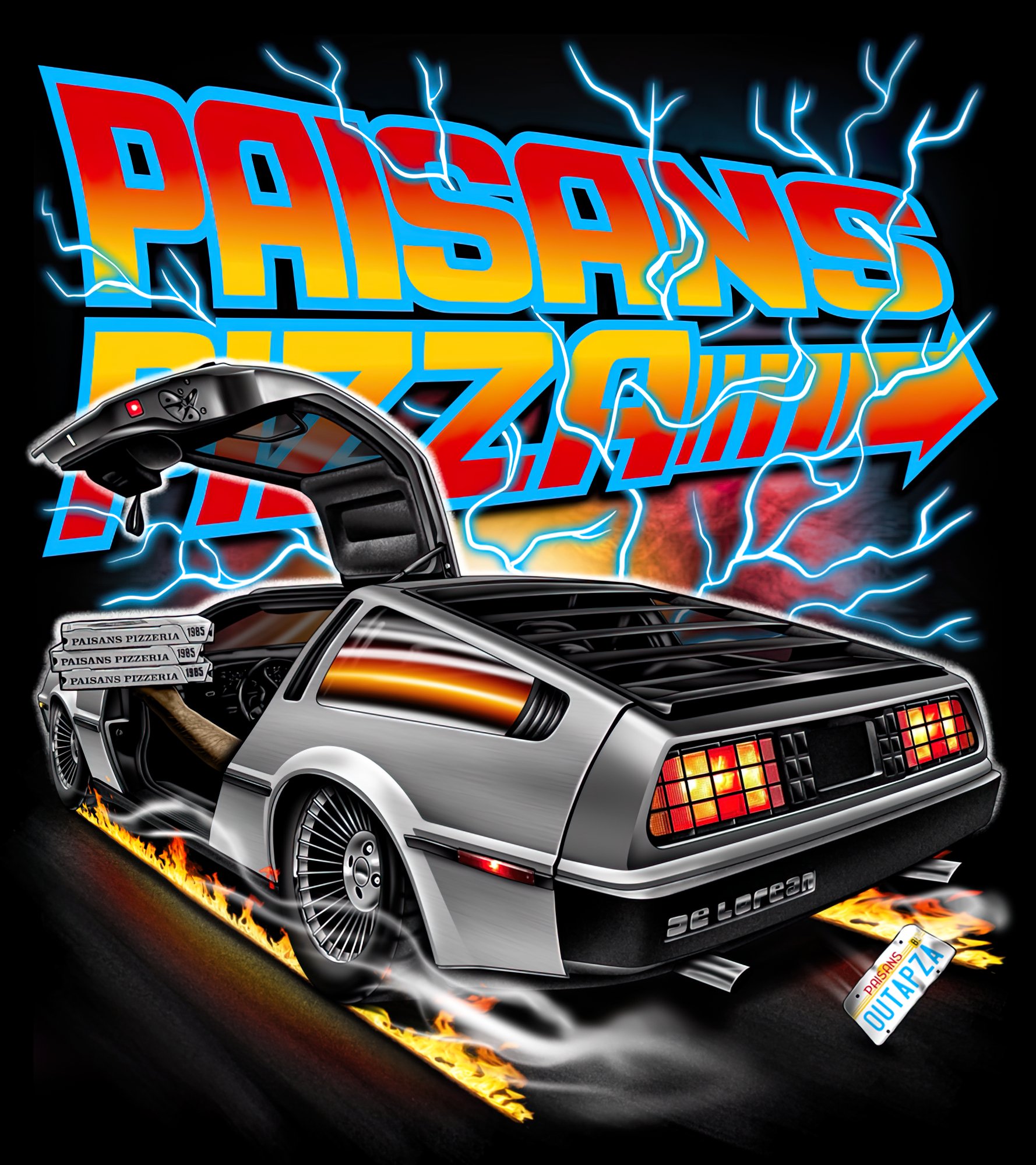 Delorean T-shirt