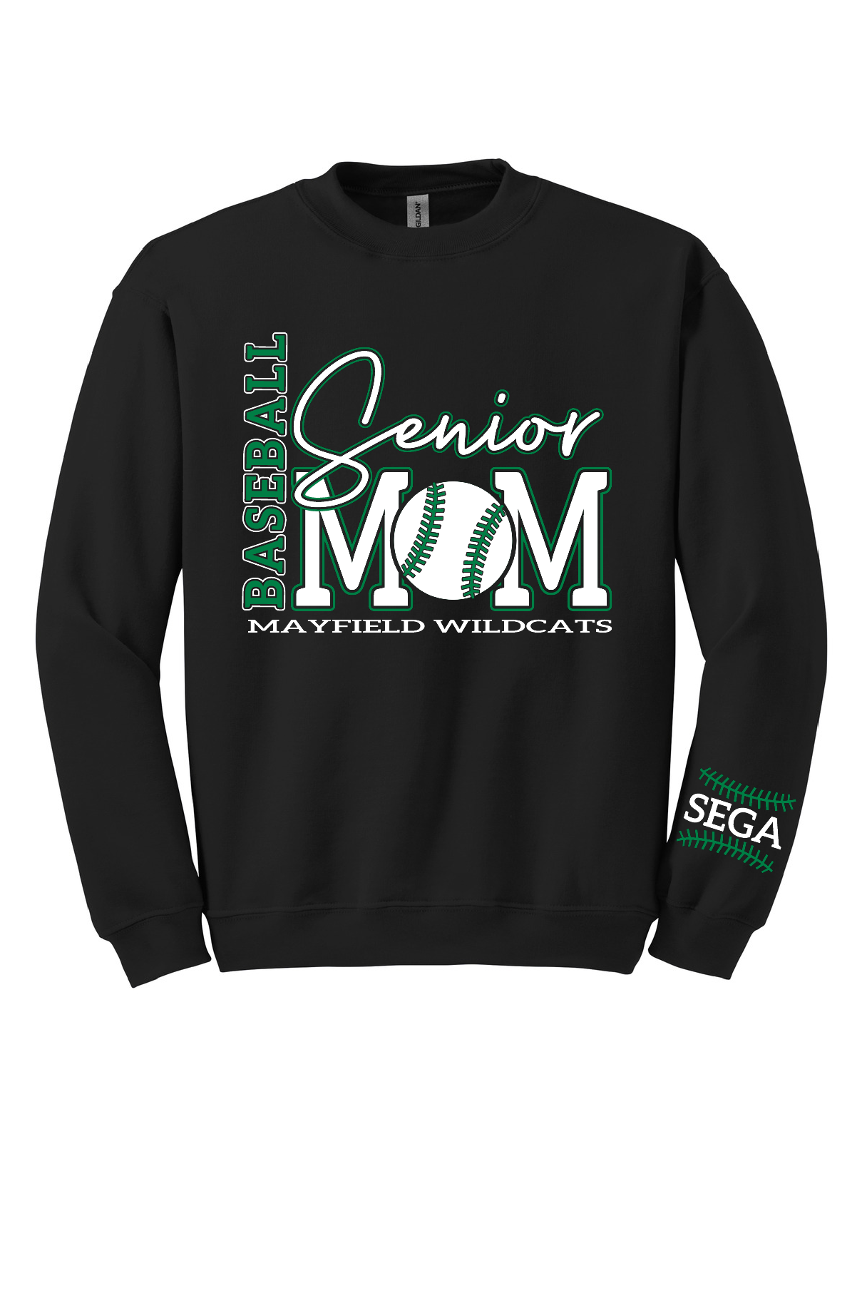 Senior Baseball Mom Unisex Sweatshirt