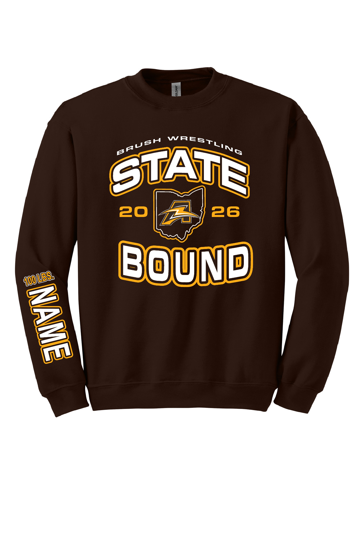 2026 State Bound Unisex Crew Neck Sweatshirt