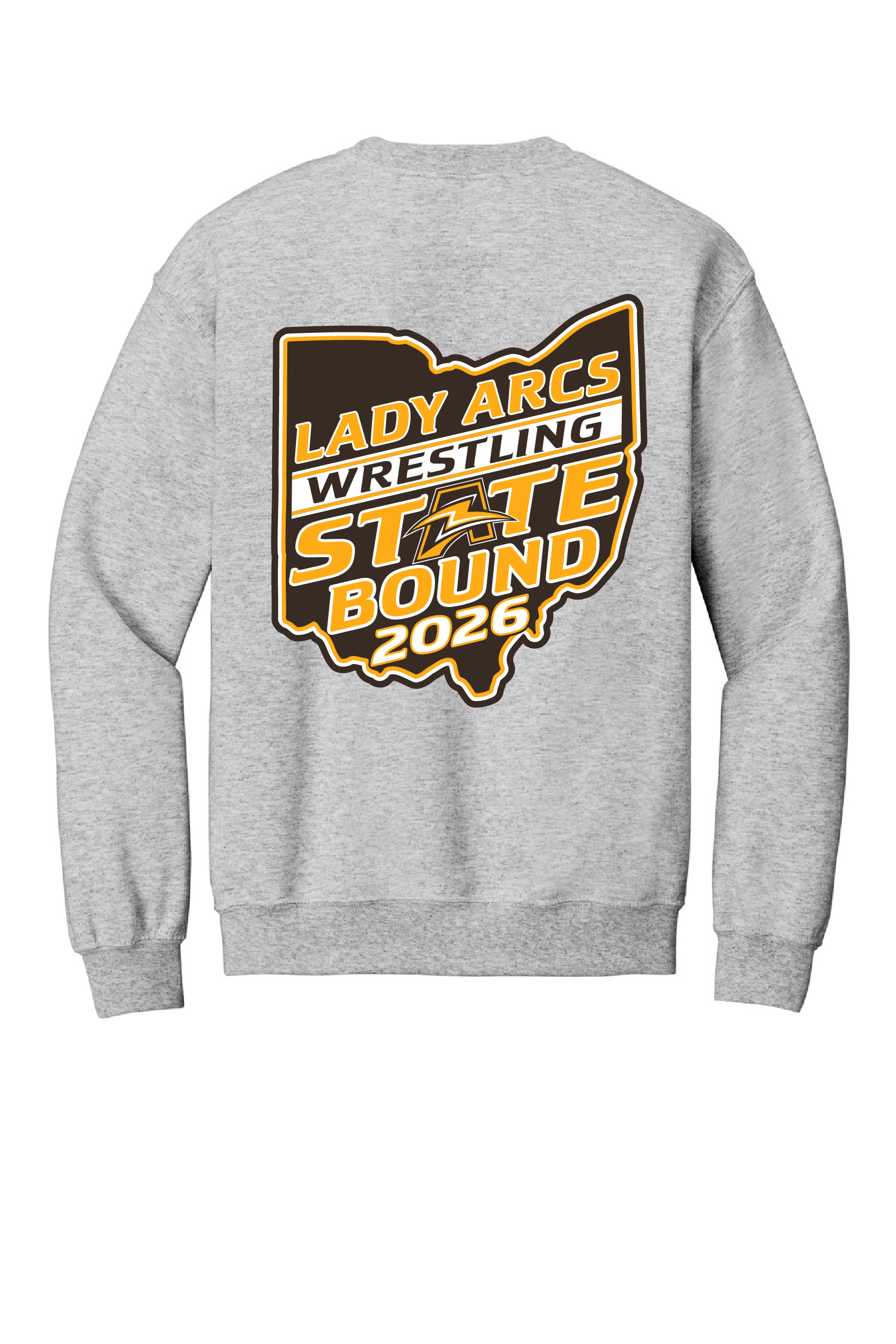 LADY Arcs State Bound crew neck sweatshirt