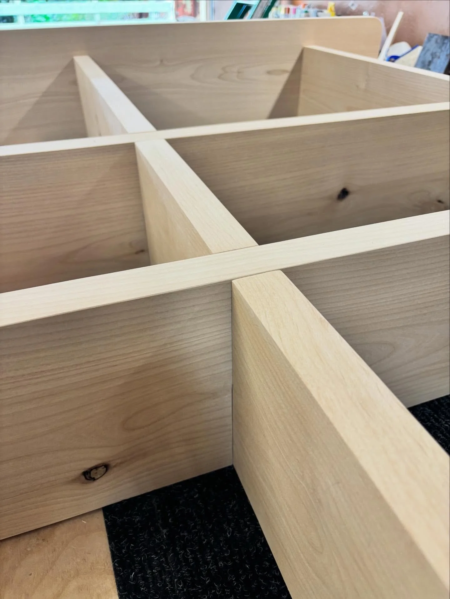 How life feels when the test fit&rsquo;s fittin&rsquo;, the perimeter is on lock and you find a cozy dropcloth in the perfect spot of sun. 🌞