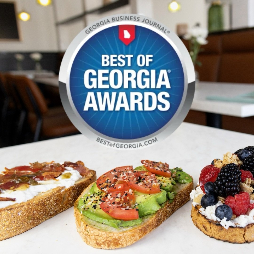 Feeling grateful! We&rsquo;re honored to be voted a Best of Georgia Regional Winner in the Specialty Restaurants category. Thanks for the love, Georgia! 💛