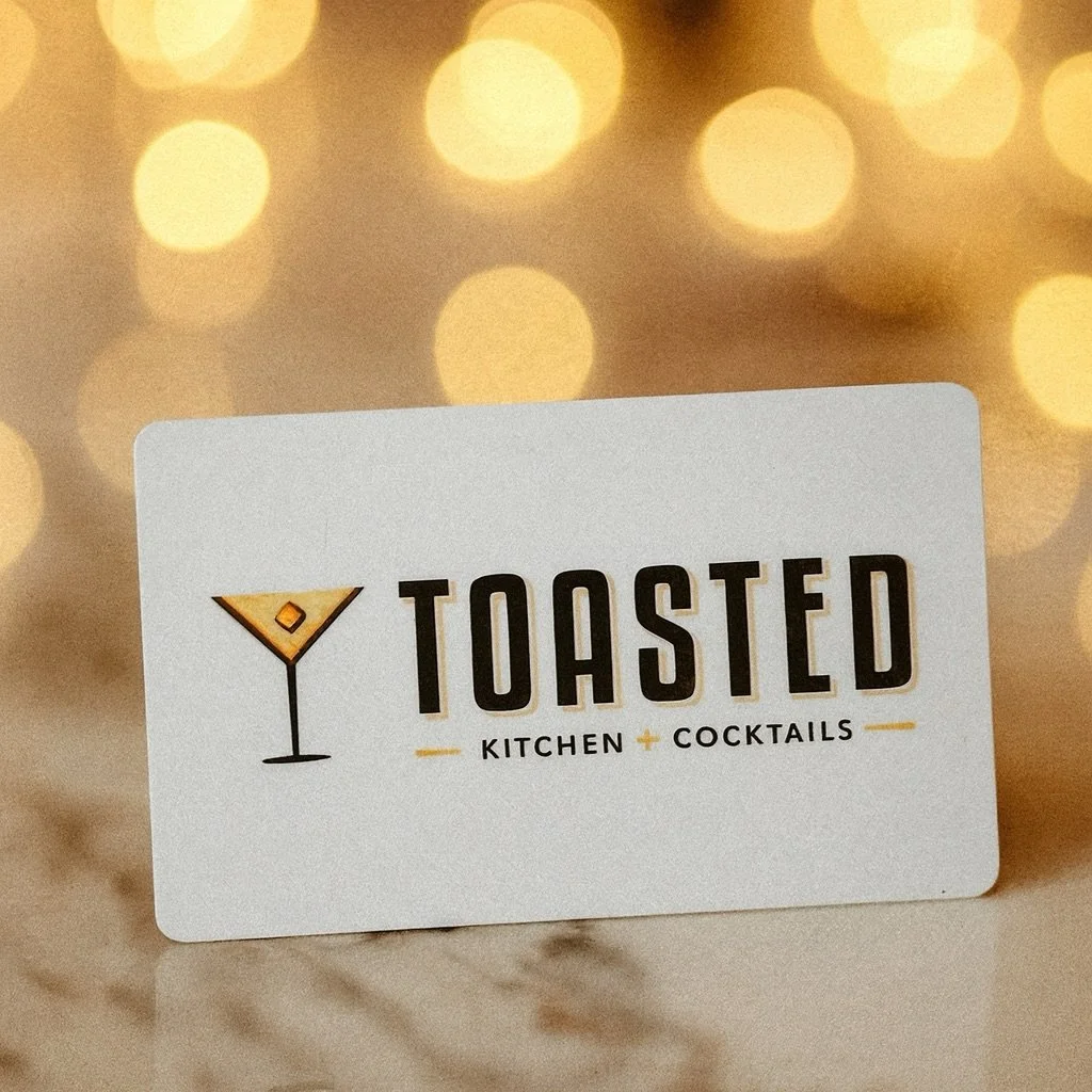 Spread a little cheer this season with a Toasted gift card. 🎁

Ask us about them on your next visit or send them a virtual gift card through our link in bio!