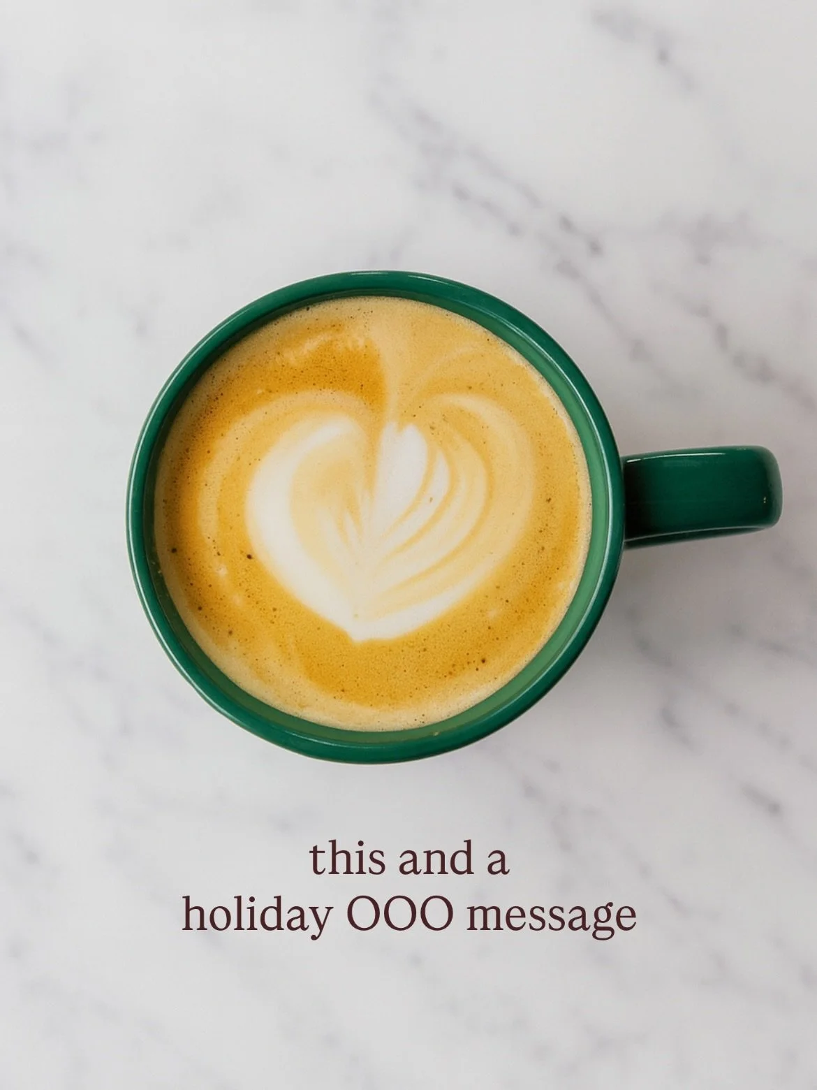 Escape the holiday chaos with a cozy, quiet morning with us. ☕️