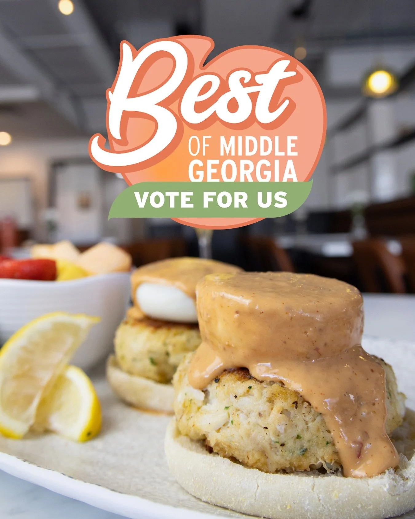 We&rsquo;re proud to be nominated for the 2026 Best of Middle Georgia Awards in multiple categories! 🤩

Help us win by voting for Toasted through the link in our bio! Look for us in the following categories: breakfast, brunch, lunch spot, Macon rest