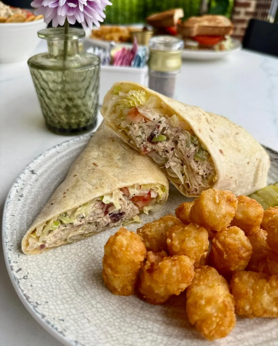 Soaking in summertime flavors before they slip away ☀️

Try our chicken salad three ways: as a wrap, sandwich, or salad. It's already dairy free and can be made gluten free by asking your server!