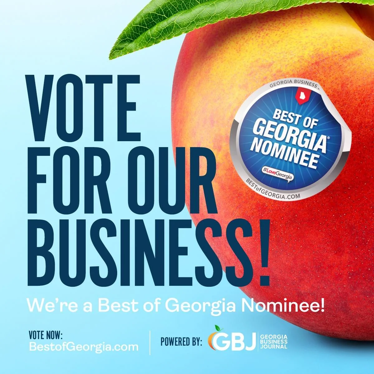 We're excited to be nominated for Best of Georgia in the Specialty Restaurant category! Help us win by voting for Toasted through our link in bio. 🏆 #BestOfGeorgia