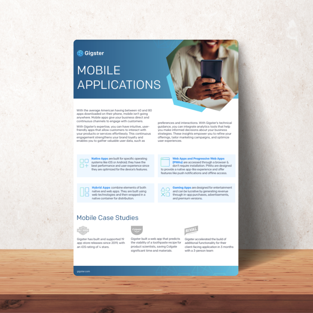Mobile Apps Brochure