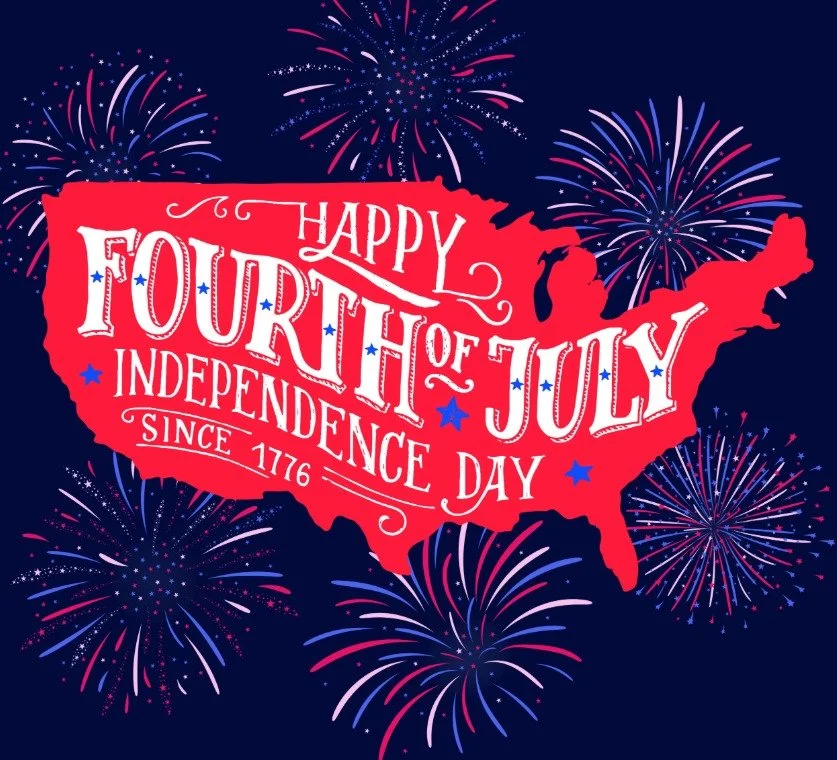 We are closed tomorrow for Independence Day! Enjoy your weekend!