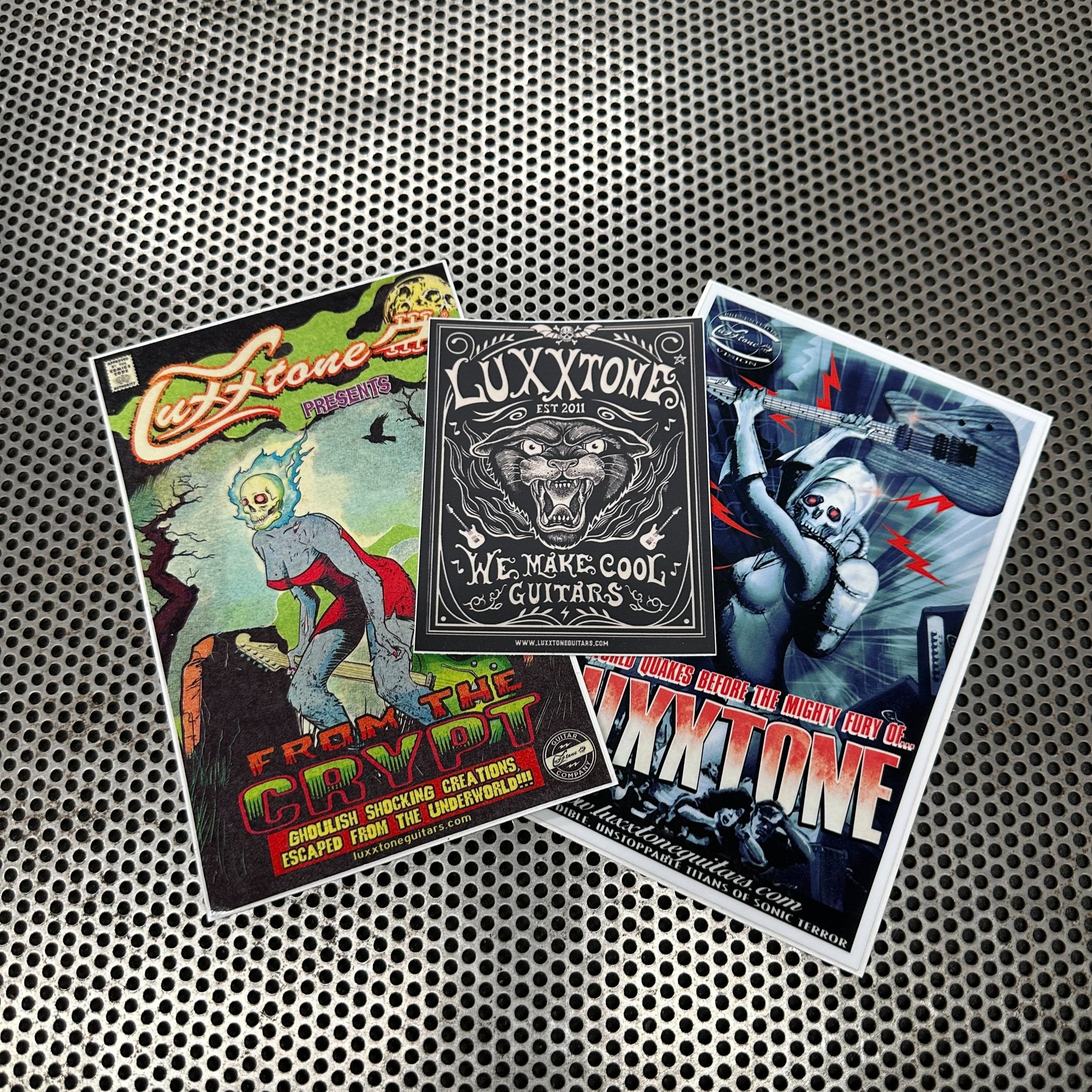 Luxxtone Sticker Pack- 3 Pack