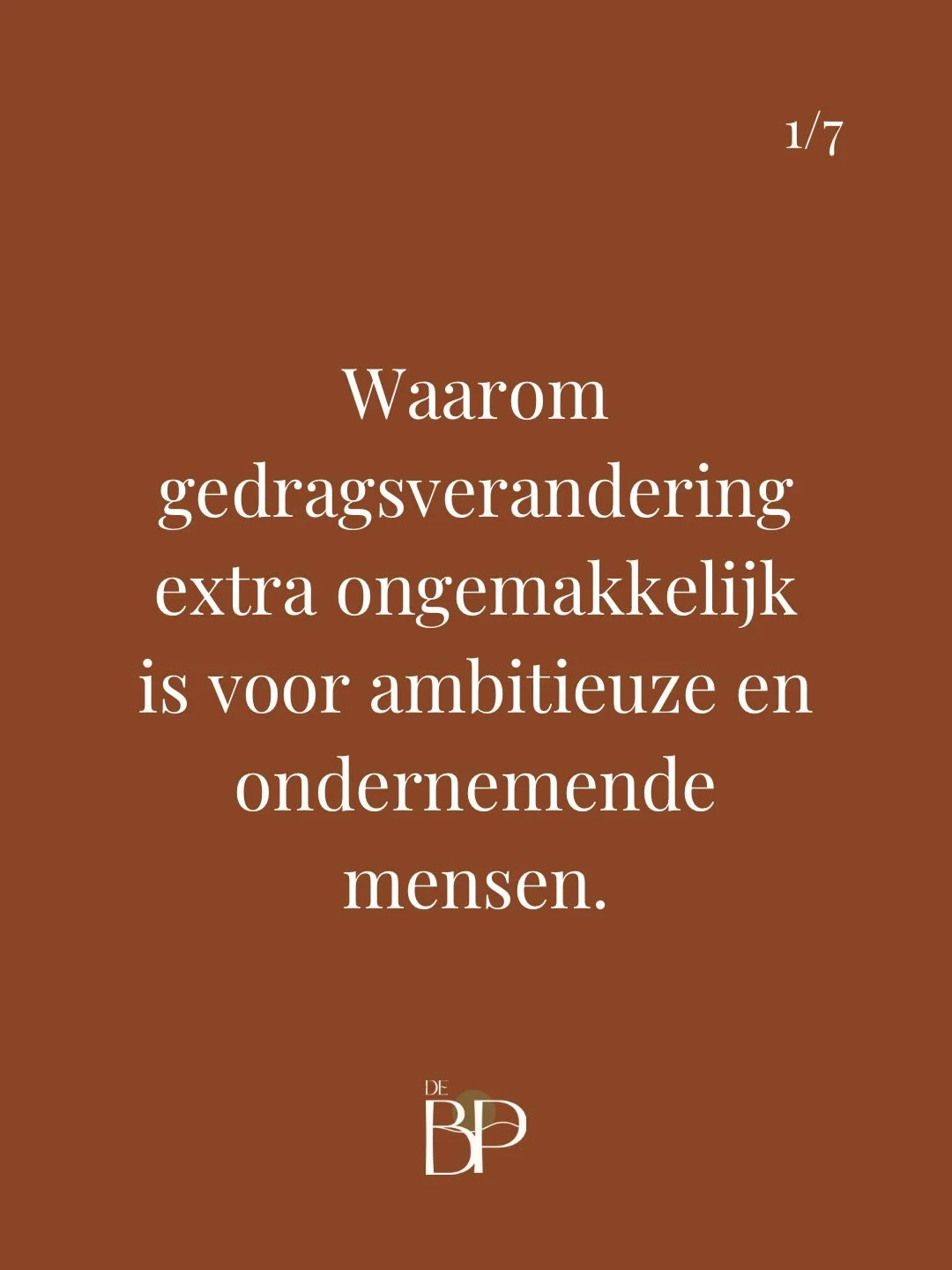 Veel ambitieuze mensen denken dat ze harder moeten werken.
Maar vaak zijn het juist hun patronen die ze tegenhouden.

Doorgaan.
Alles alleen doen.
Altijd &ldquo;aan&rdquo; staan.
Geen rust durven nemen.

En zolang dat systeem niet verandert, neem je 