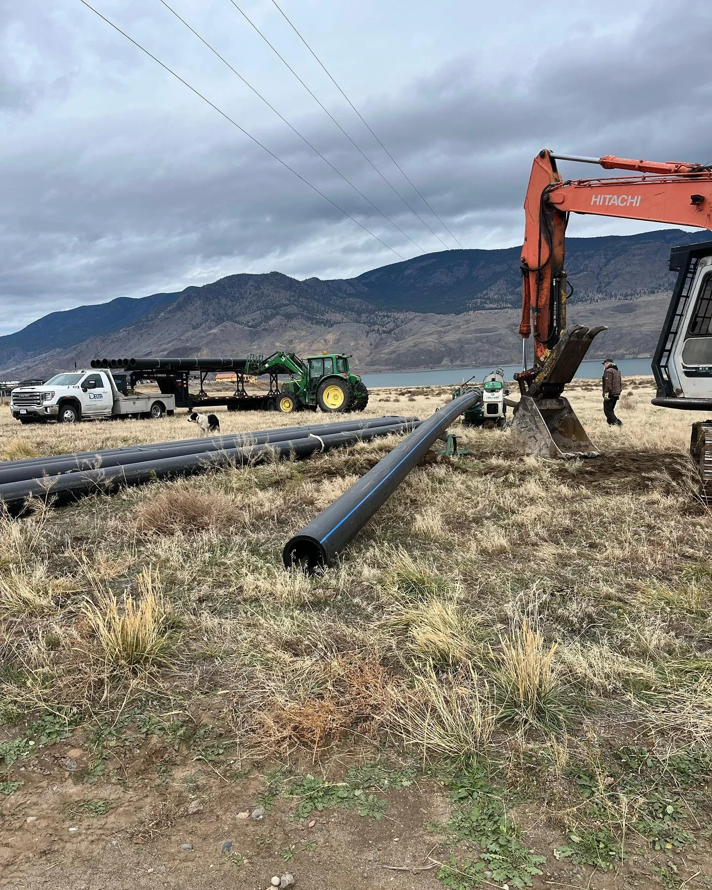 Thank you to Indian Gardens for their trust in Delta Water Products on their replacement mainline HDPE project supplied and fused in Tobiano, outside Kamloops, BC.

This pipe will replace the aged steel pipe used to supply water to our customers pivo