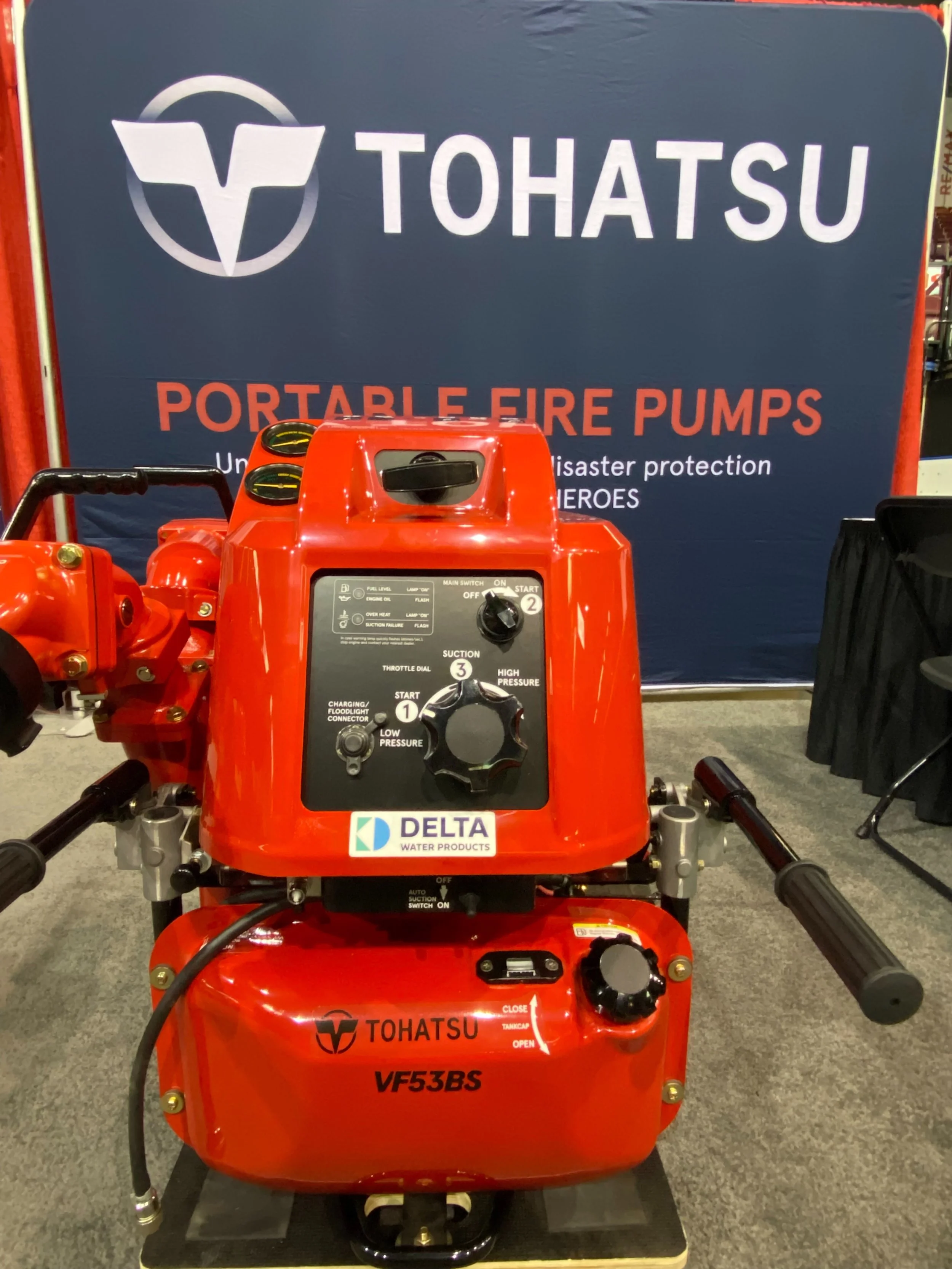 Last chance to see us today at the BC Fire Expo in Victoria, BC! (Save On Foods Memorial Centre)

#BCFireExpo2026 #BCABC #TohatsuFirePumps #DeltaWildfire