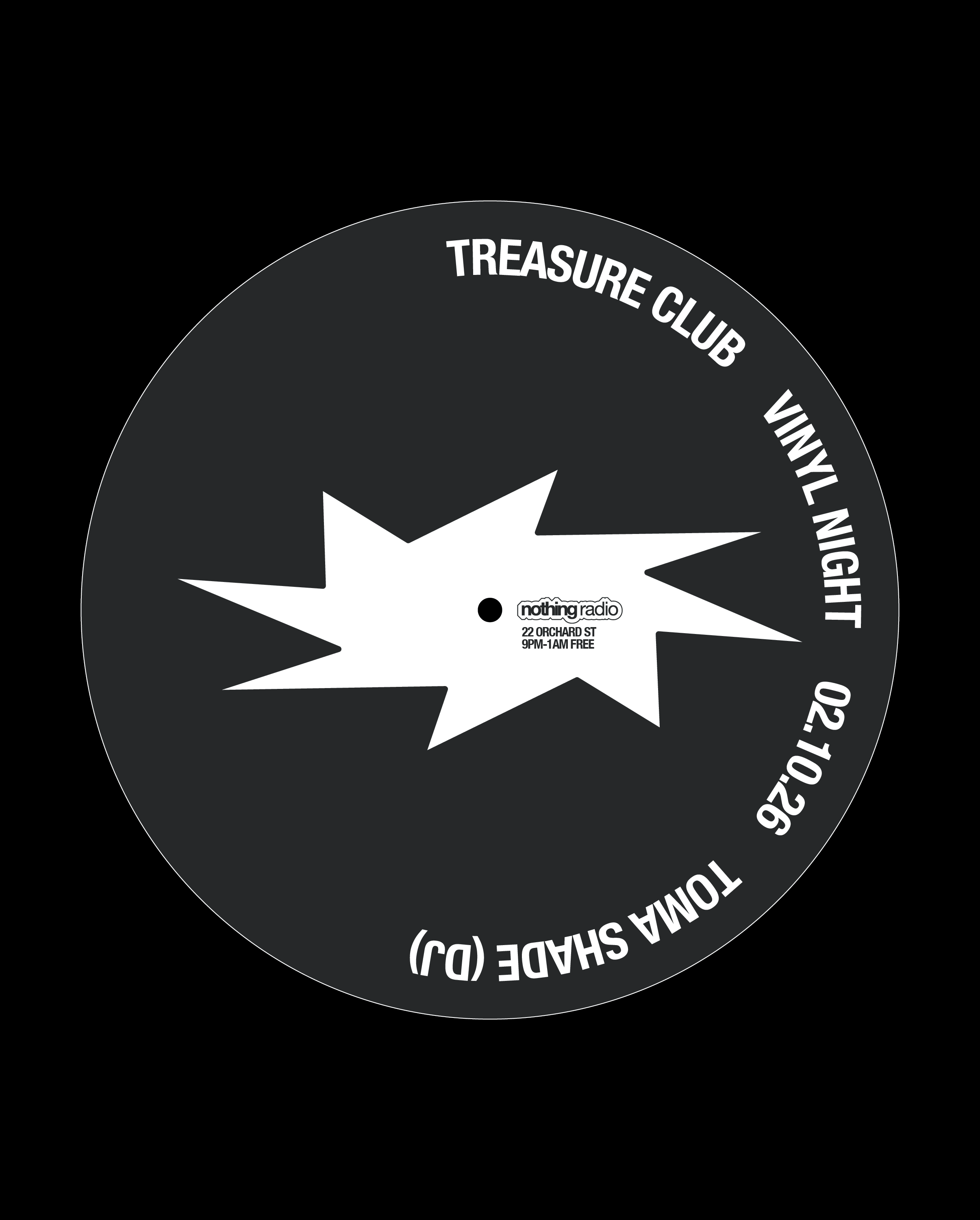 Treasure Club Vinyl Night