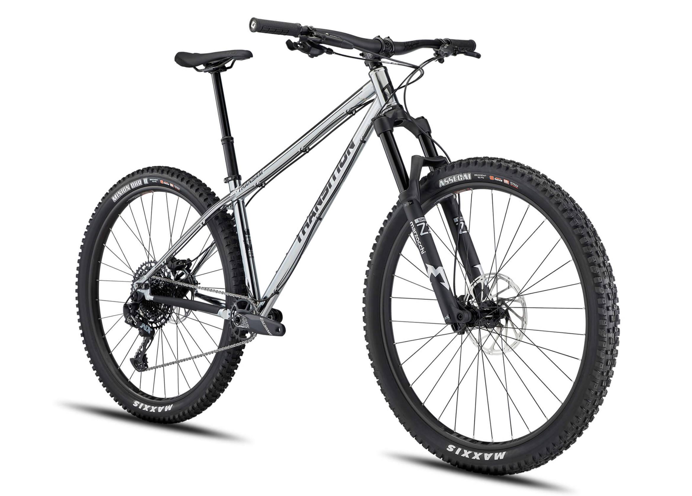 Transition TransAm Hardtail Large Chrome — YouBet! Bicycle Sales