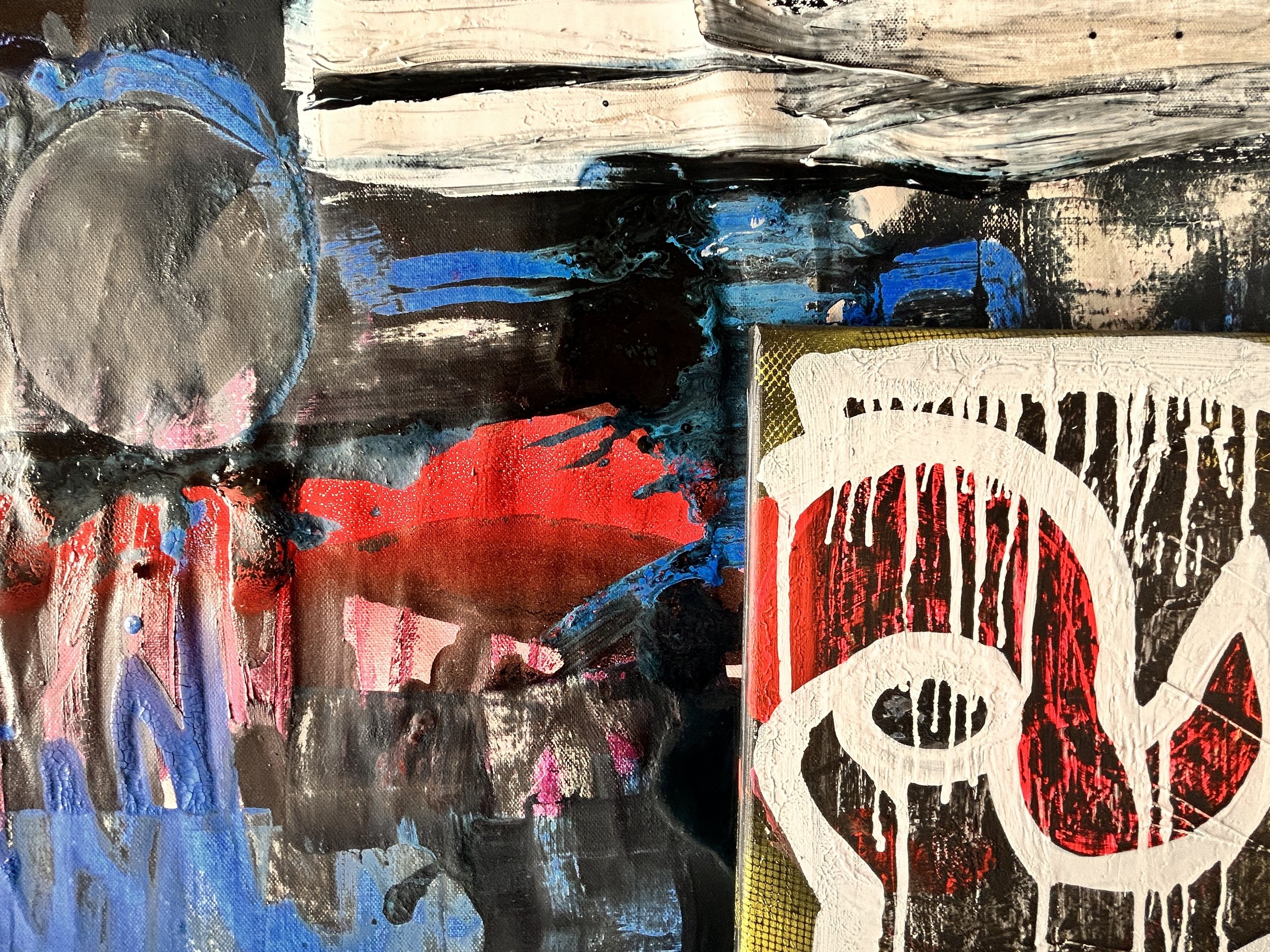 Reb Blue and a black moon