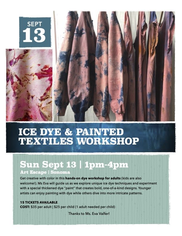 Ice Dying Workshop