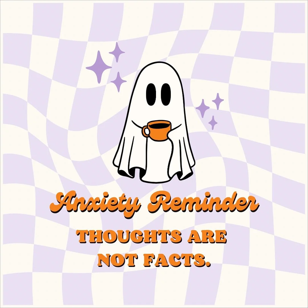 🧠👻 Your brain can be a bit of a trickster.

 It loves to whisper spooky stories like:
&ldquo;You&rsquo;re not good enough.&rdquo;
 &ldquo;You always mess up.&rdquo;
 &ldquo;You&rsquo;re too much.&rdquo;

But here&rsquo;s the truth: thoughts are jus