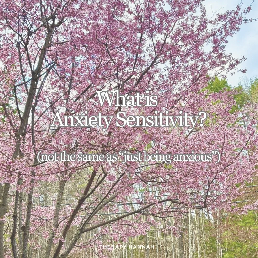 Most people think anxiety is the problem.

But for a lot of kids (and adults),
the real driver is something called anxiety sensitivity.

👉 The fear of anxiety itself.

It&rsquo;s not just:
&ldquo;I feel nervous&rdquo;

It&rsquo;s:
&ldquo;This feelin