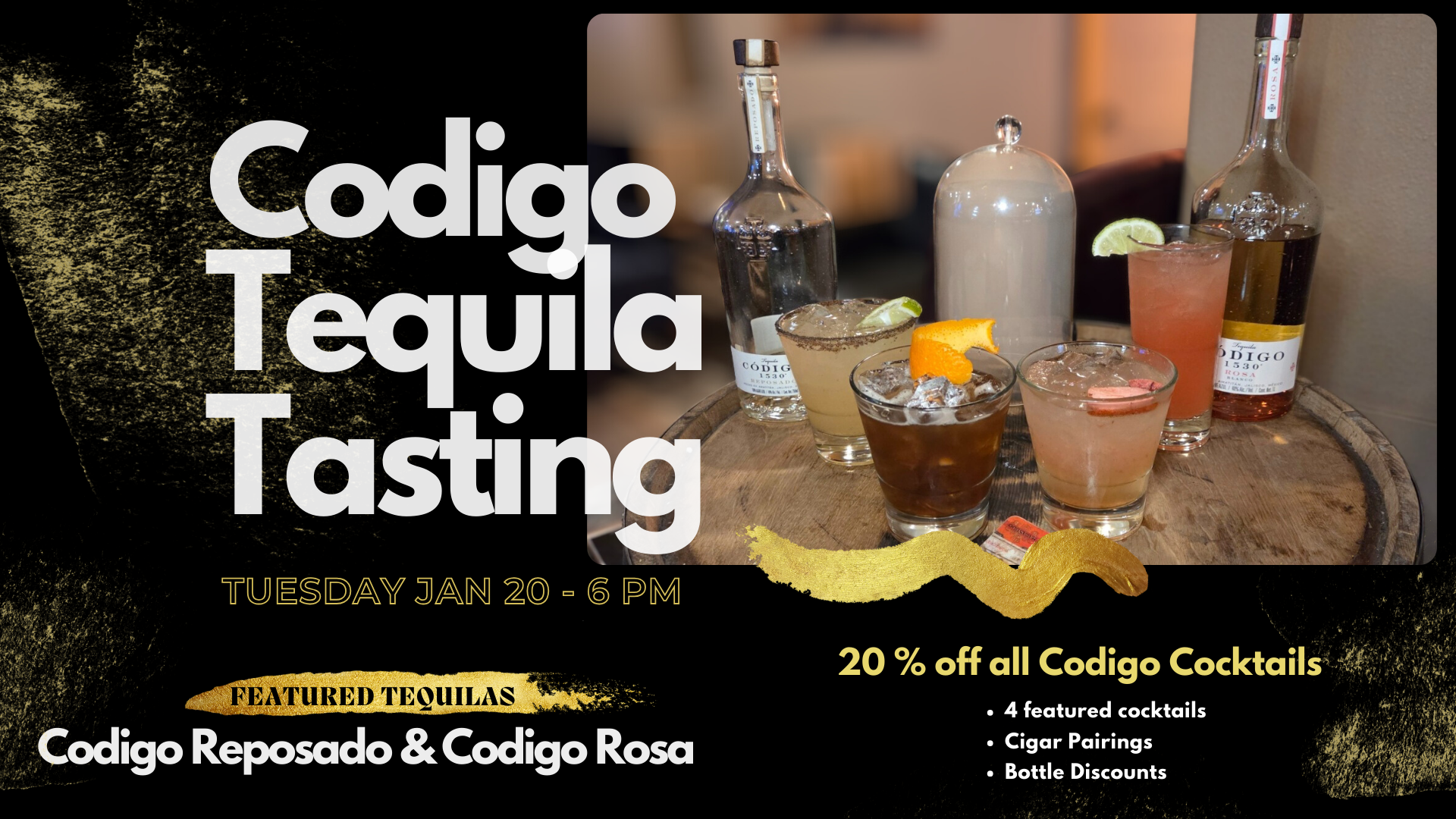 Código Tequila Tasting 