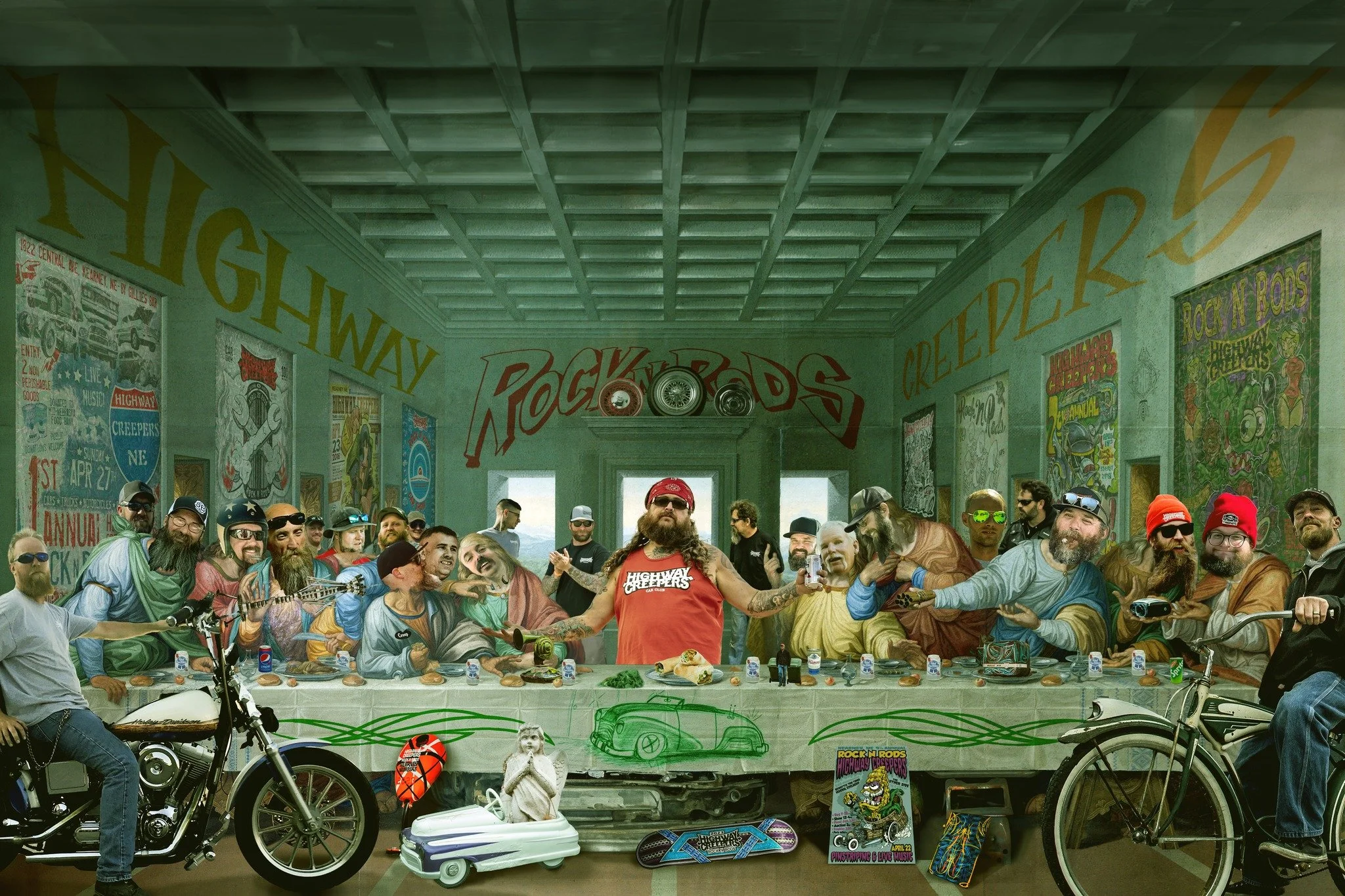 Highway Creepers Rock N Rods Car Show - Return to the South Side